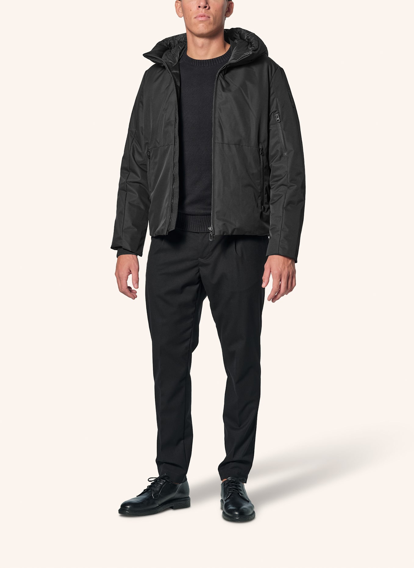 BOMBOOGIE Jacke BERLIN: SCHWARZ