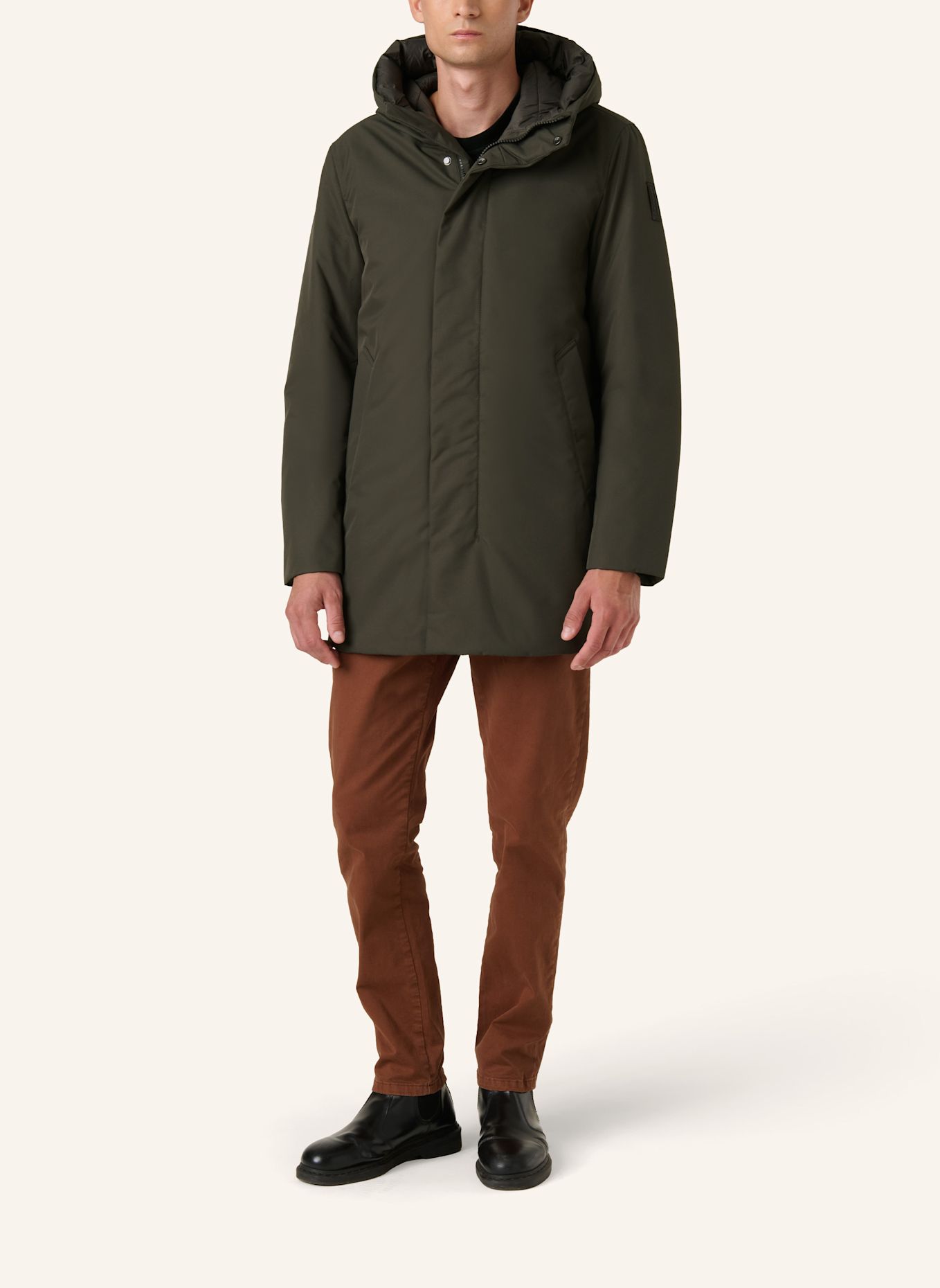 BOMBOOGIE Parka ABERDEEN: DUNKELBRAUN