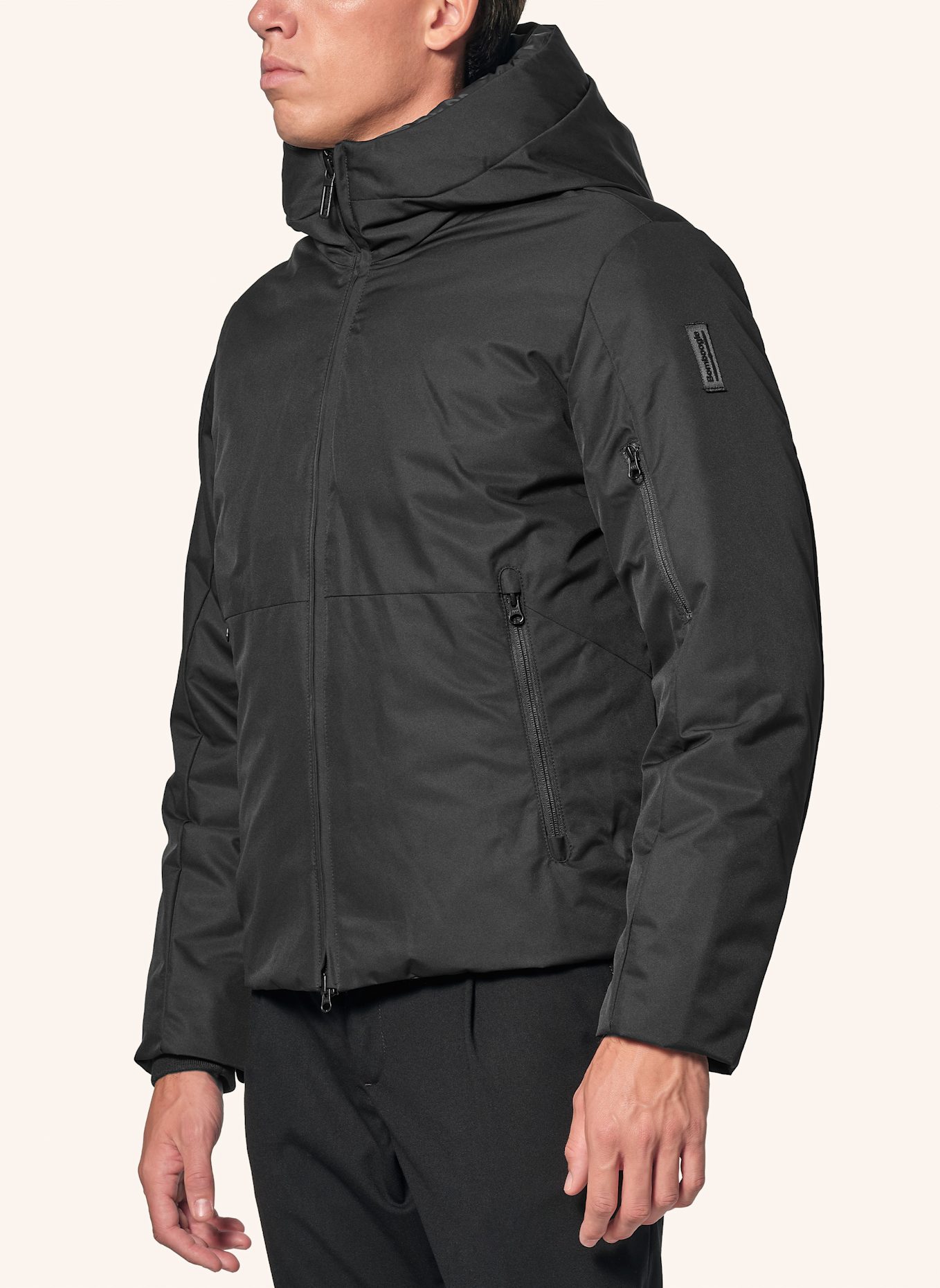 BOMBOOGIE Jacke BERLIN: SCHWARZ