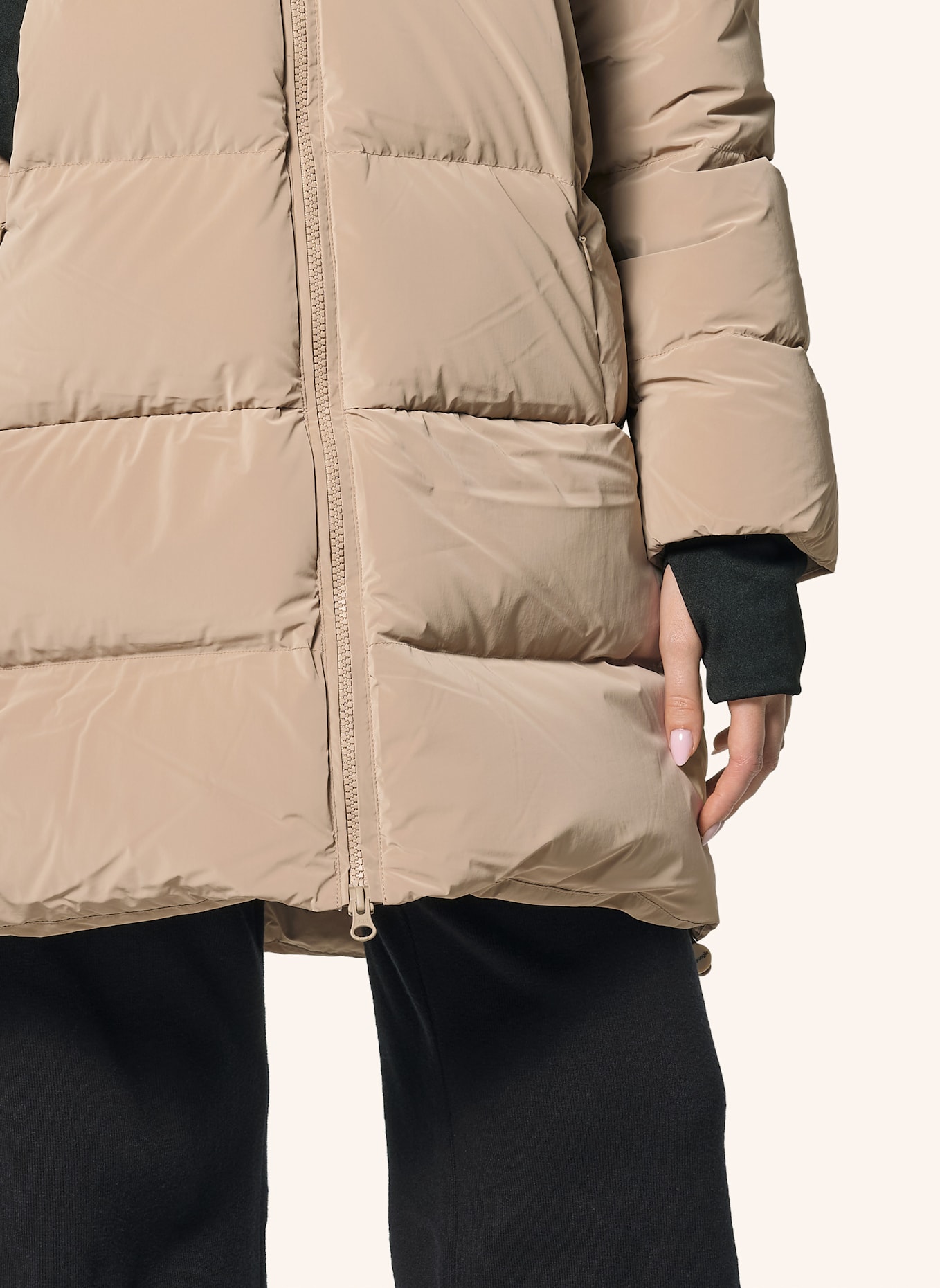 BOMBOOGIE Daunenmantel STOCKHOLM: BEIGE