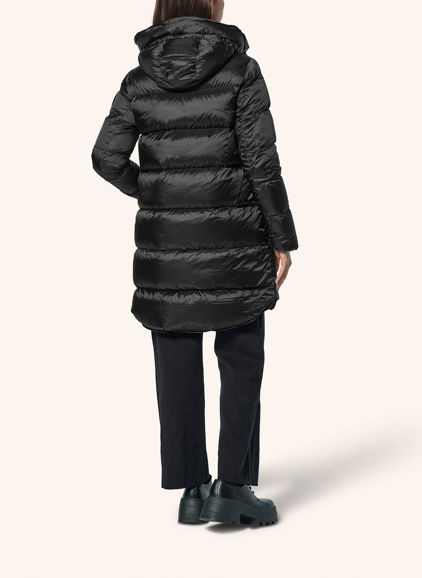 BOMBOOGIE Daunenjacke GENEVA: SCHWARZ