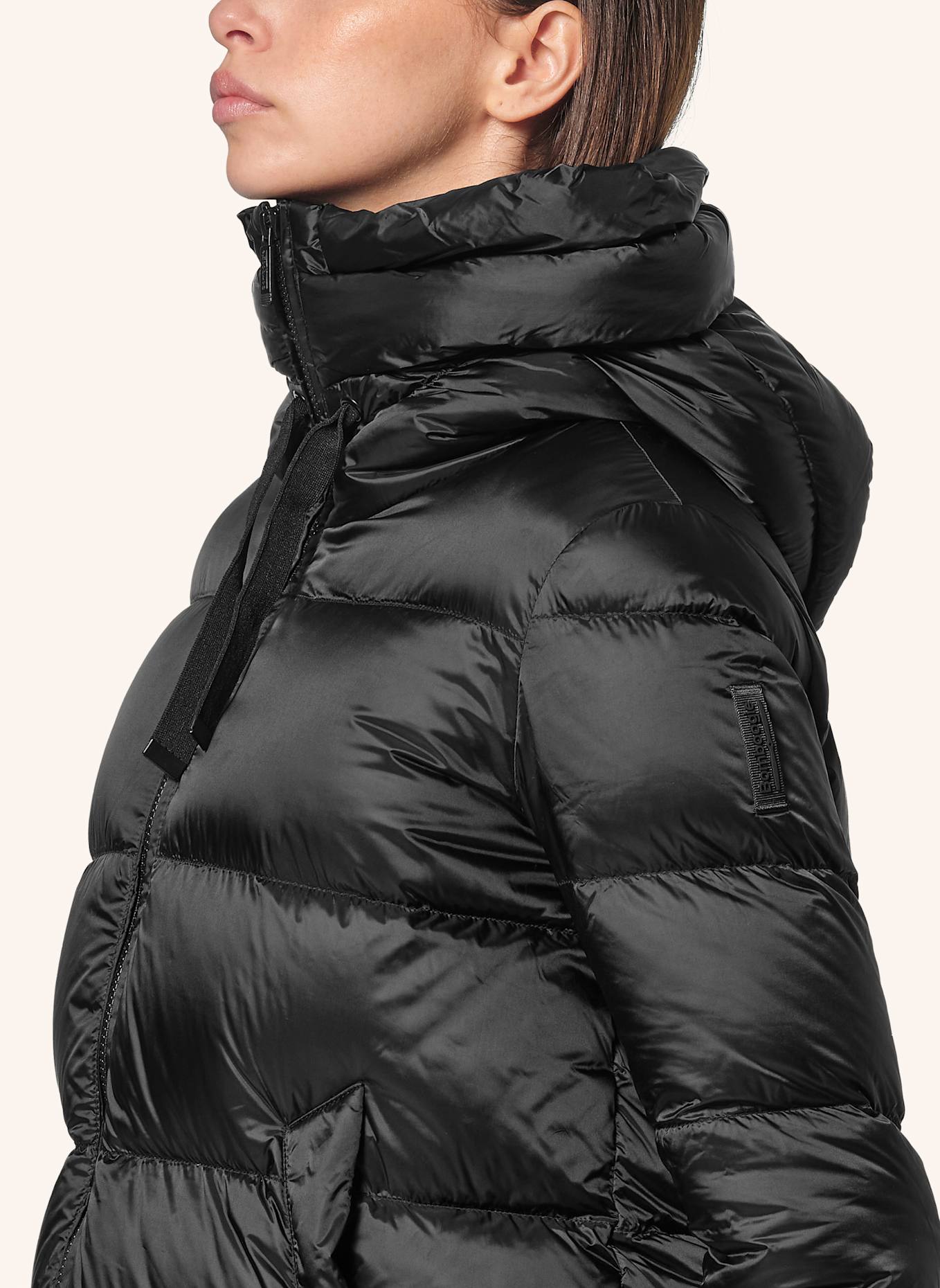 BOMBOOGIE Daunenjacke GENEVA: SCHWARZ