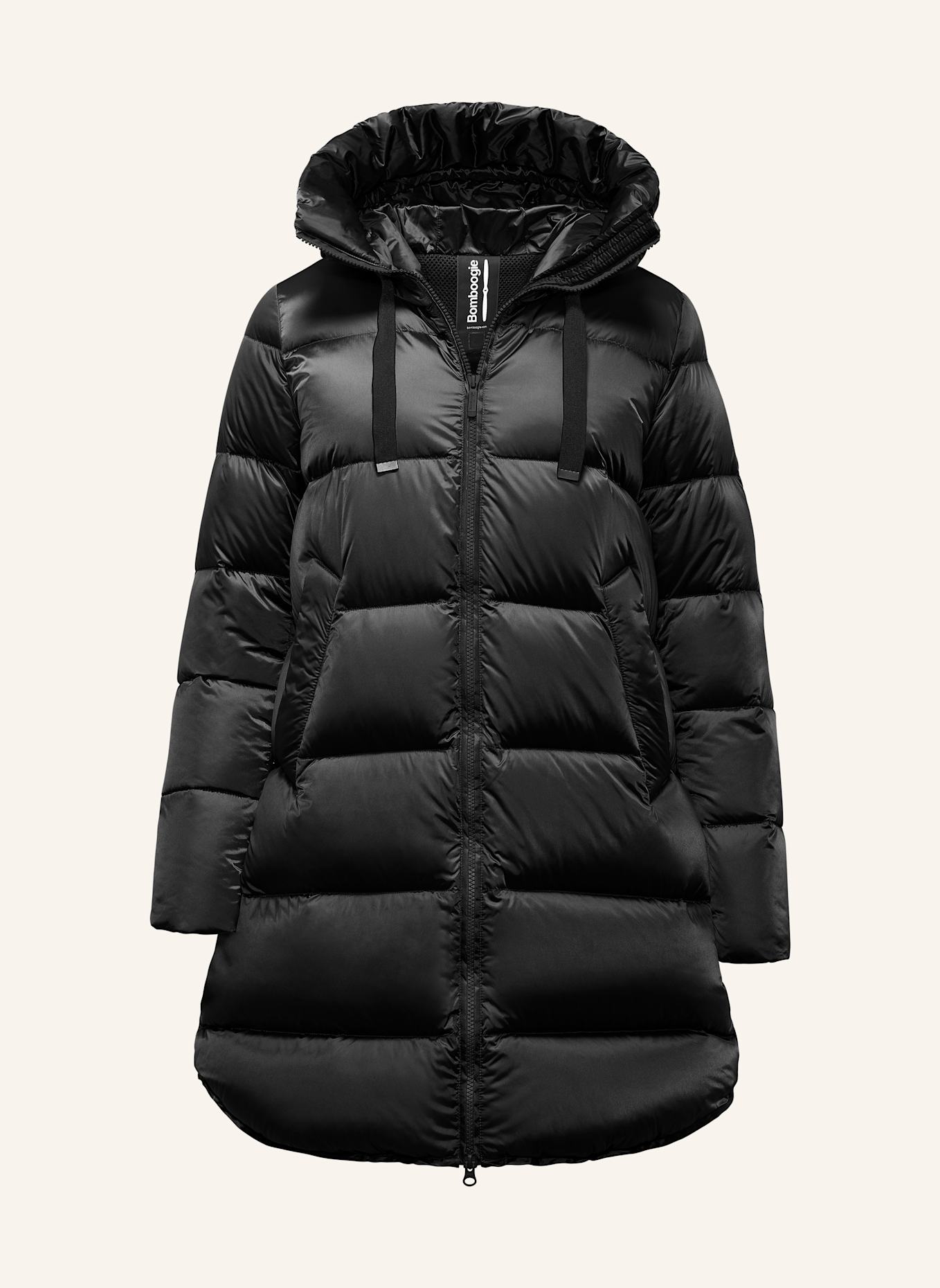 BOMBOOGIE Daunenjacke GENEVA: SCHWARZ