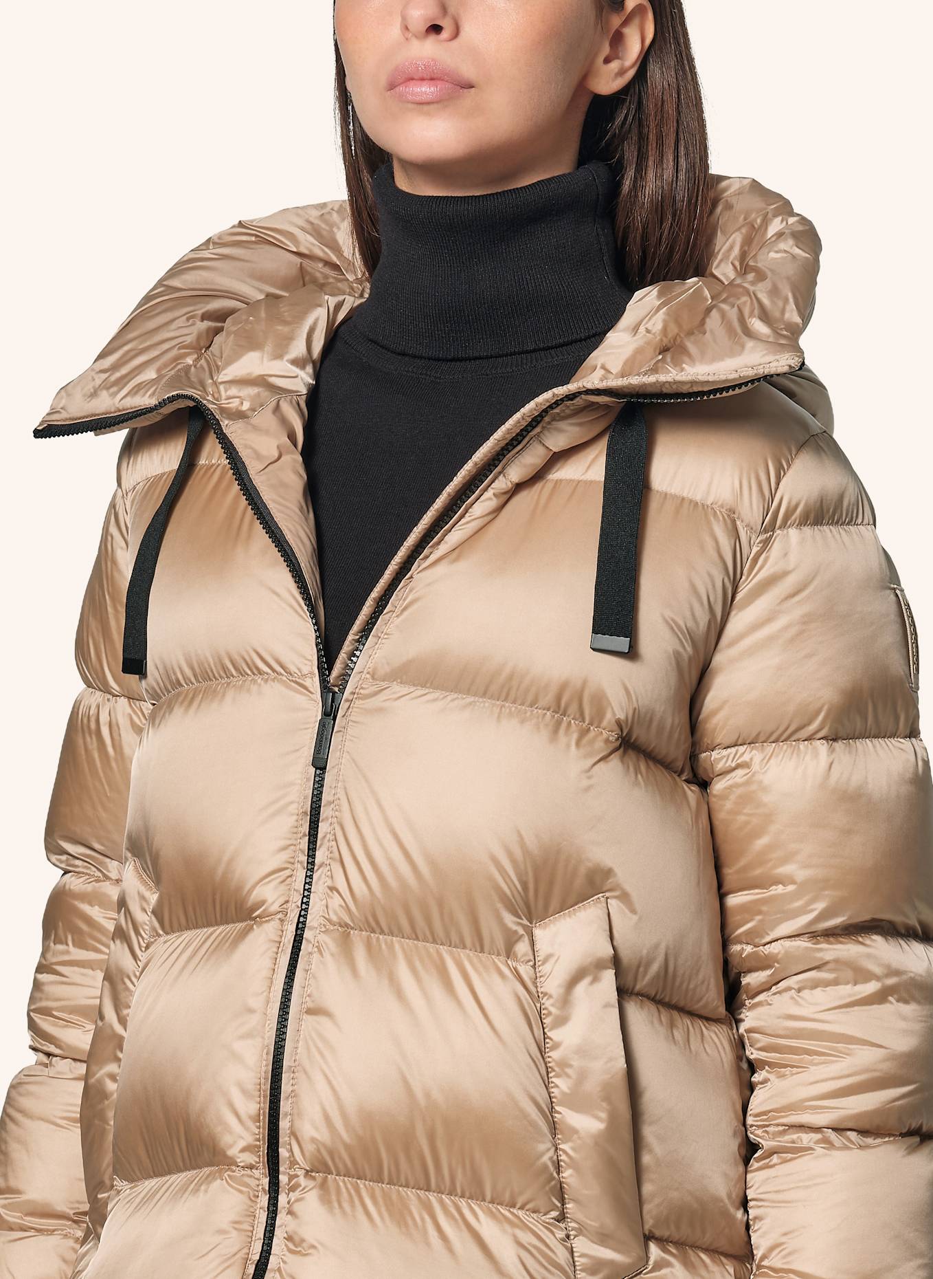 BOMBOOGIE Daunenjacke GENEVA: BEIGE