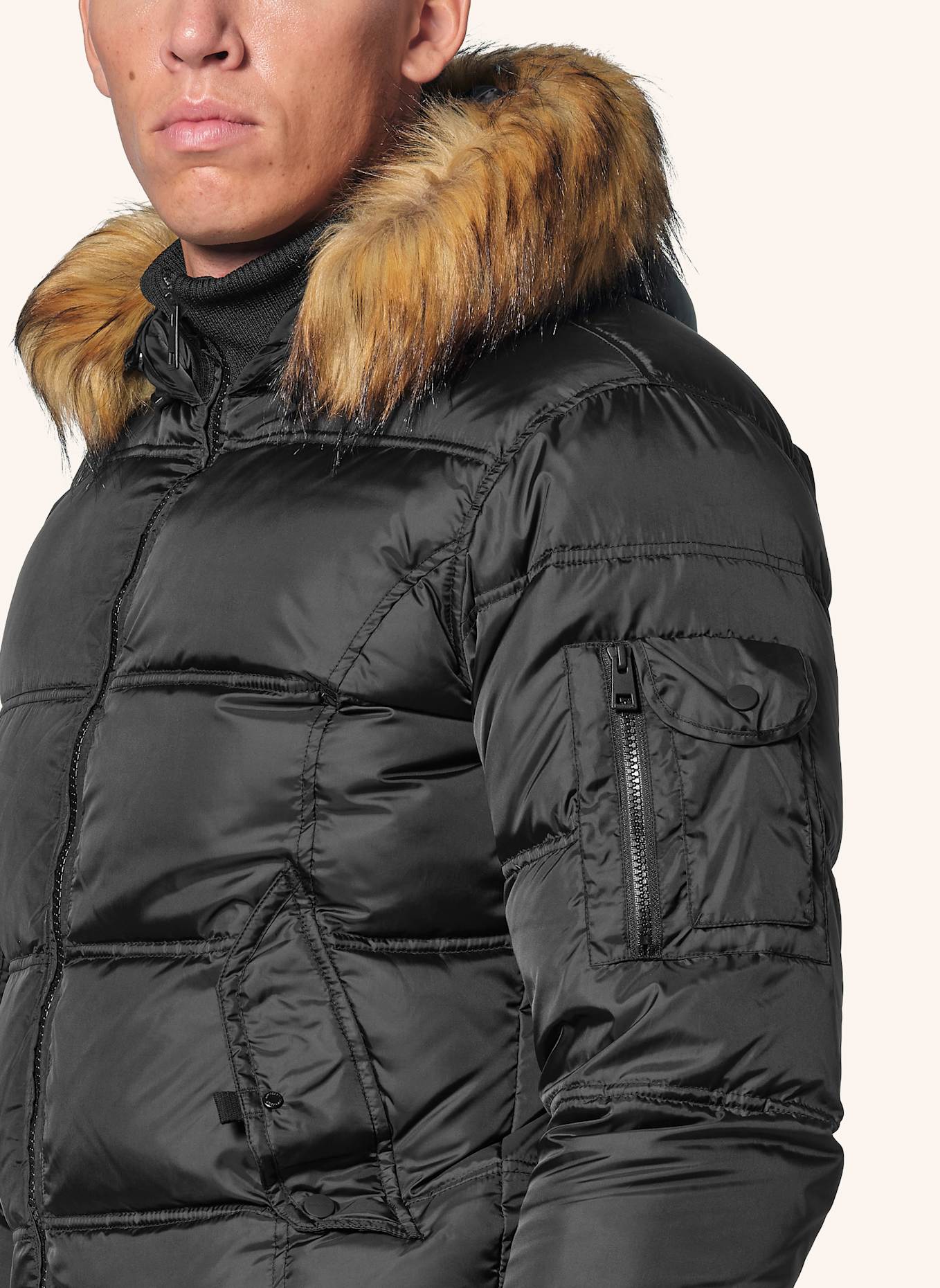 BOMBOOGIE Blouson: SCHWARZ