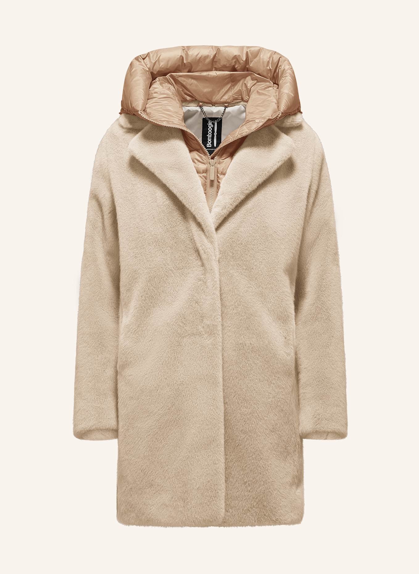 BOMBOOGIE Daunenmantel ODESSA: WEISS