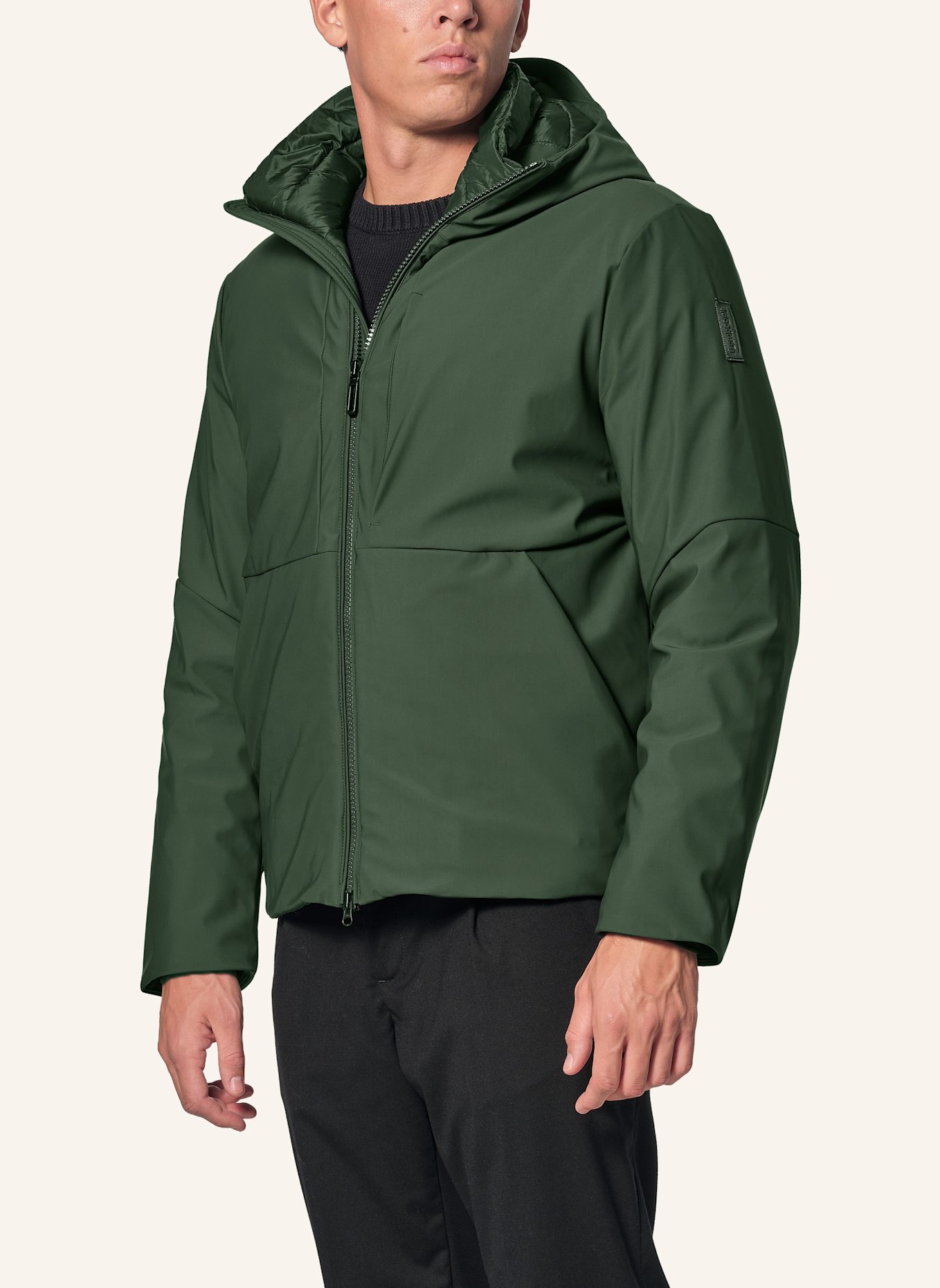 BOMBOOGIE Jacke TOKYO: DUNKELGRÜN