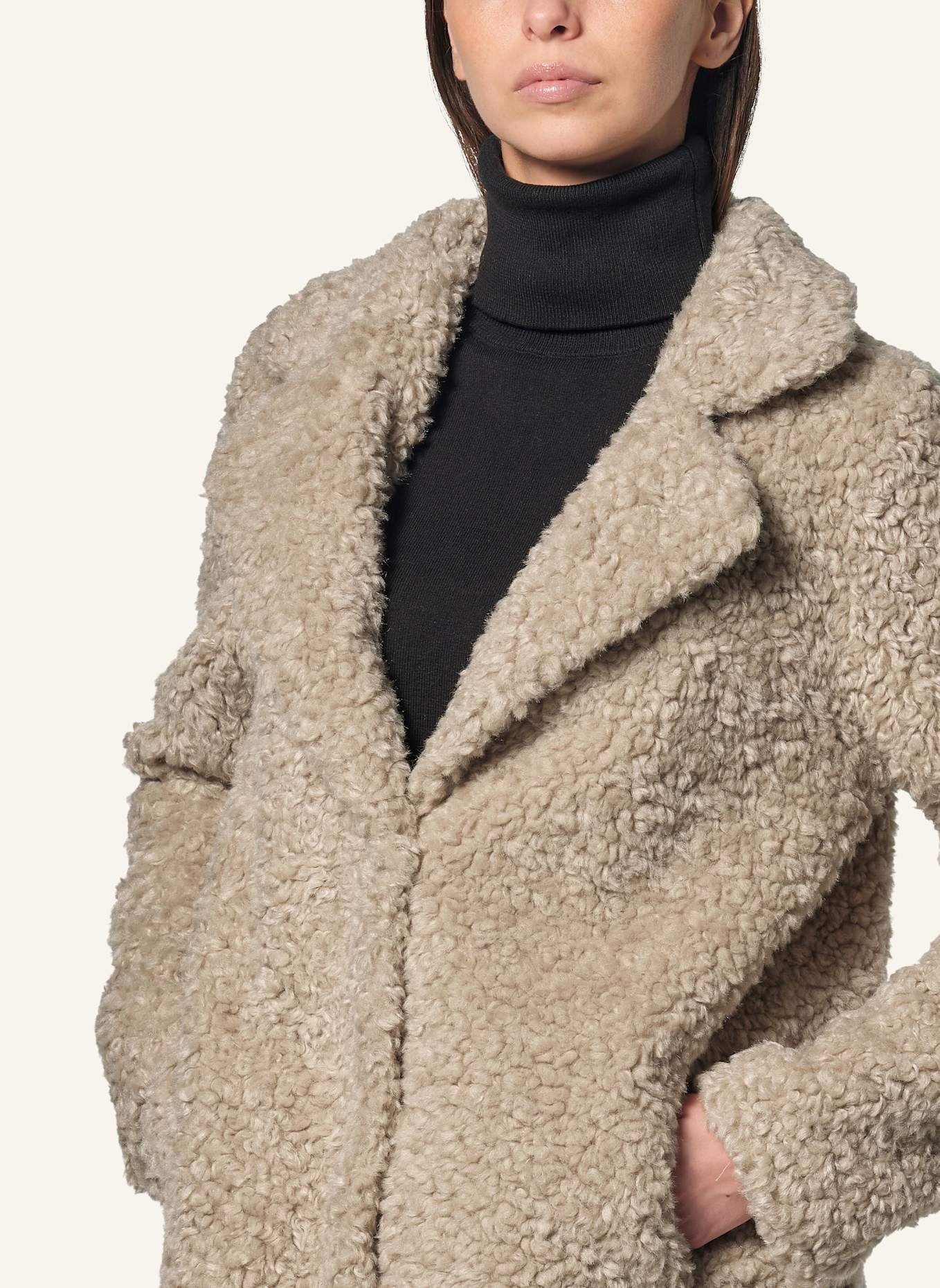 BOMBOOGIE Daunenmantel ODESSA: BEIGE