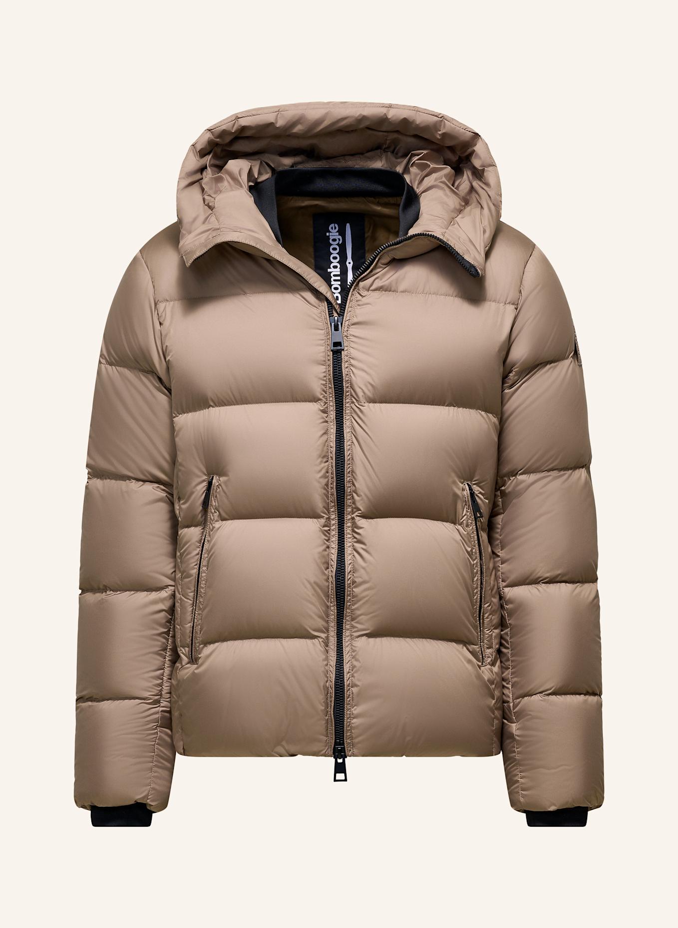 BOMBOOGIE Daunenjacke HELSINKI: BLAUGRAU