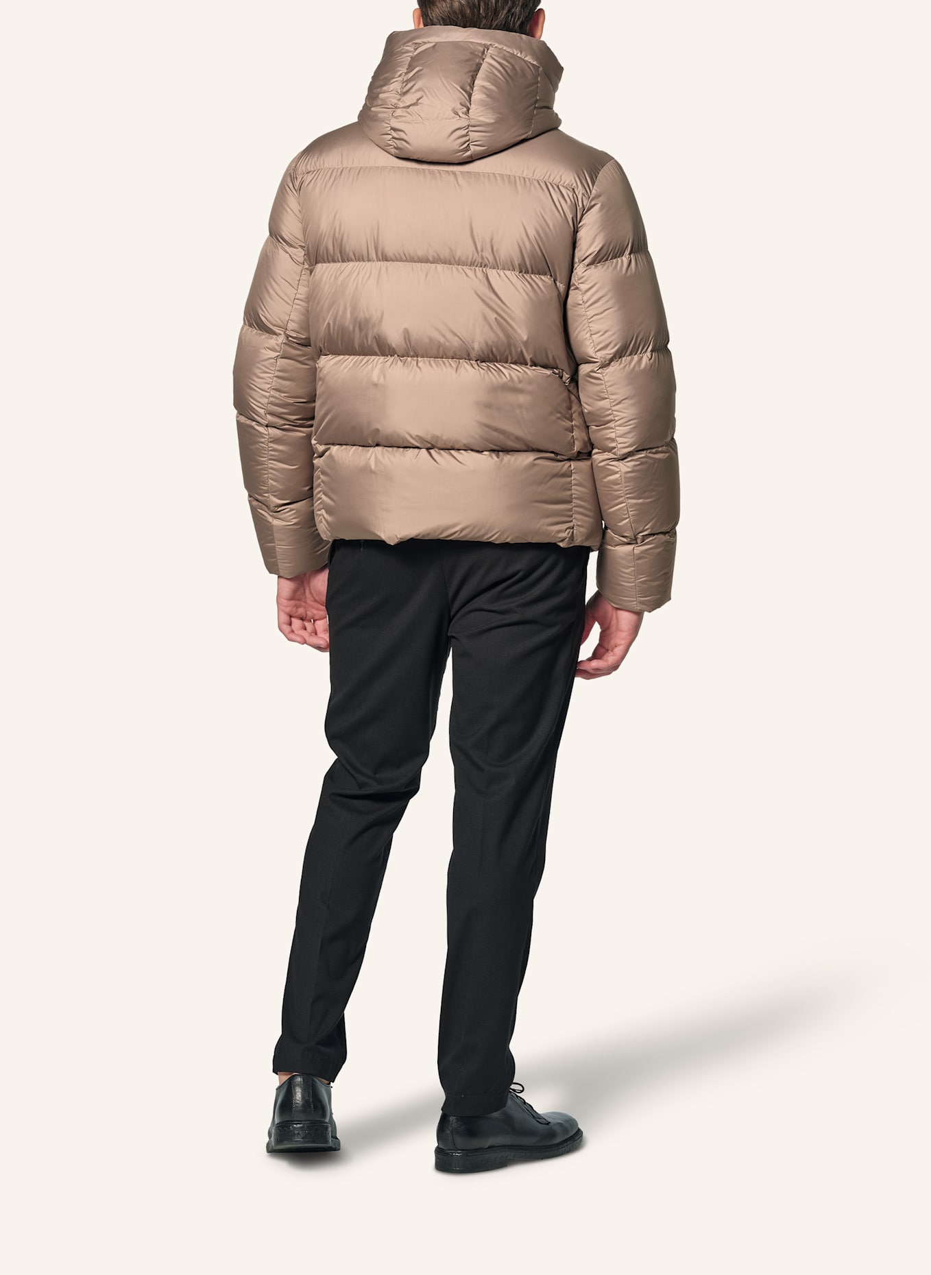 BOMBOOGIE Daunenjacke HELSINKI: BLAUGRAU