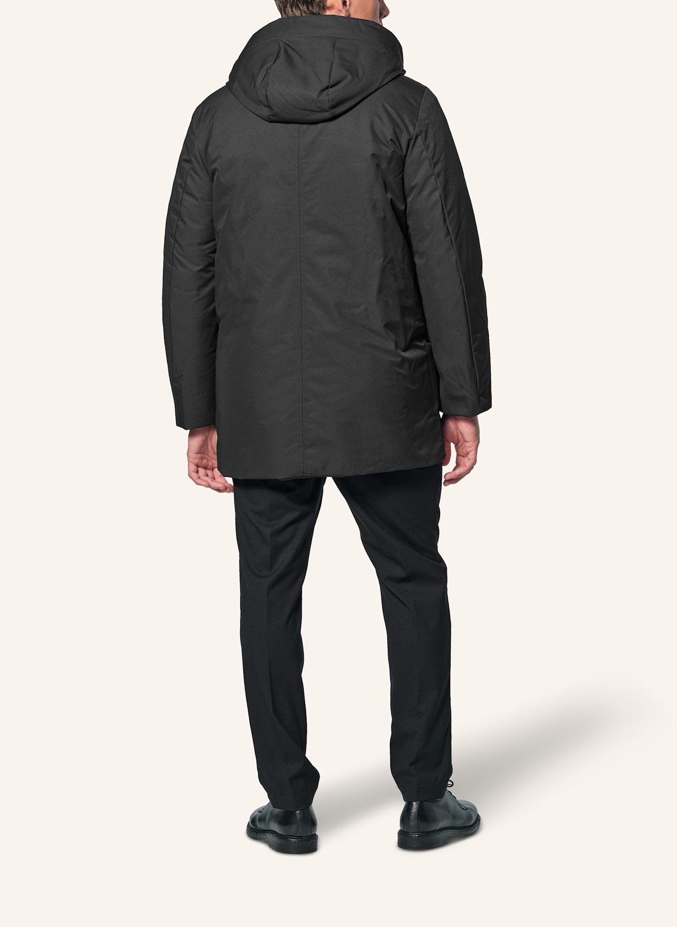BOMBOOGIE Parka ABERDEEN: SCHWARZ