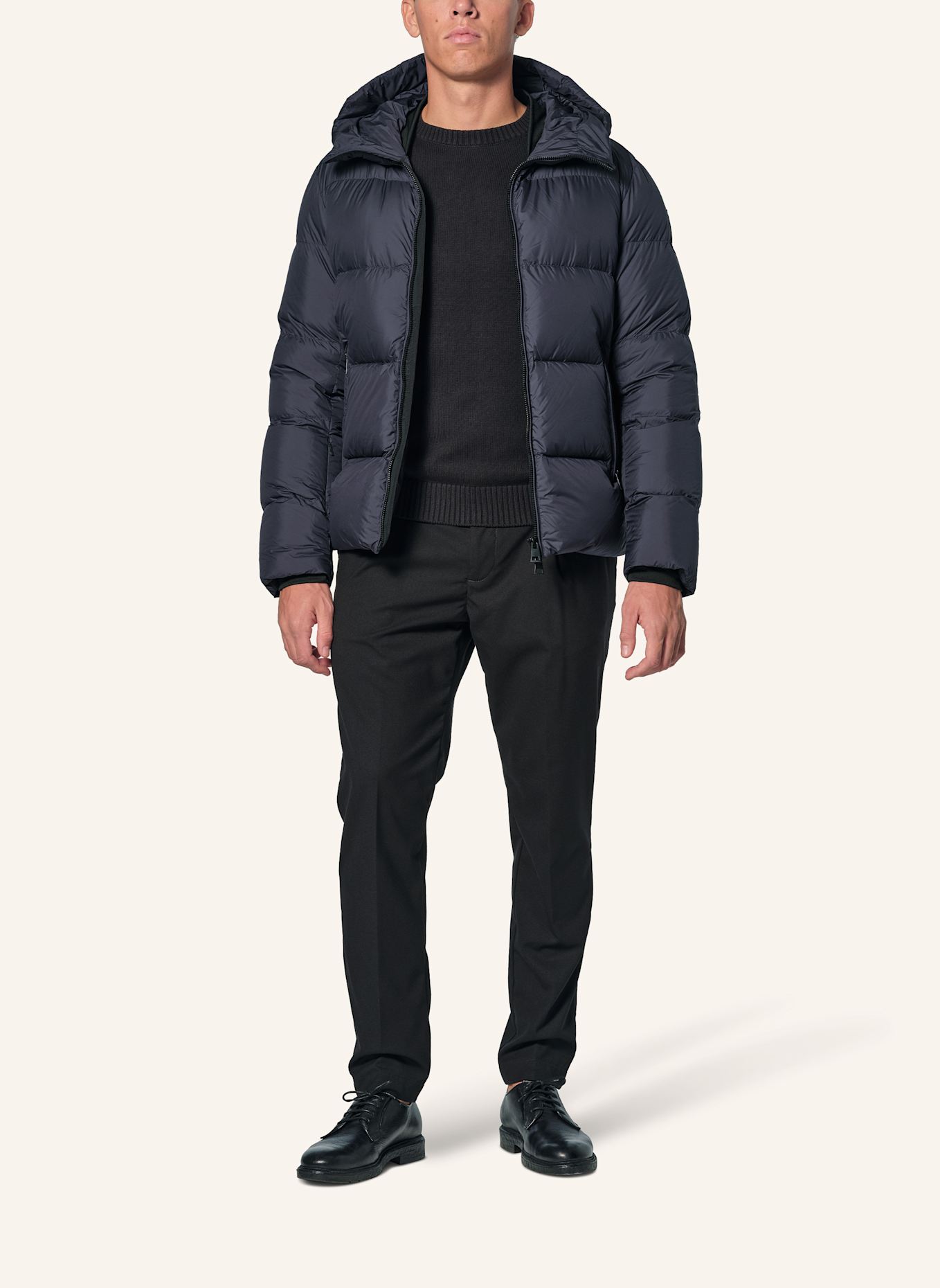 BOMBOOGIE Daunenjacke HELSINKI: BLAU