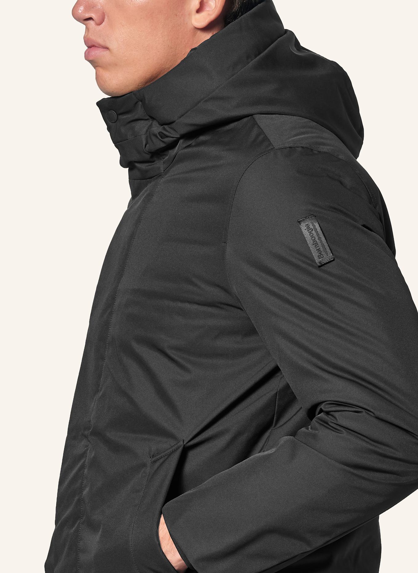 BOMBOOGIE Parka ABERDEEN: SCHWARZ