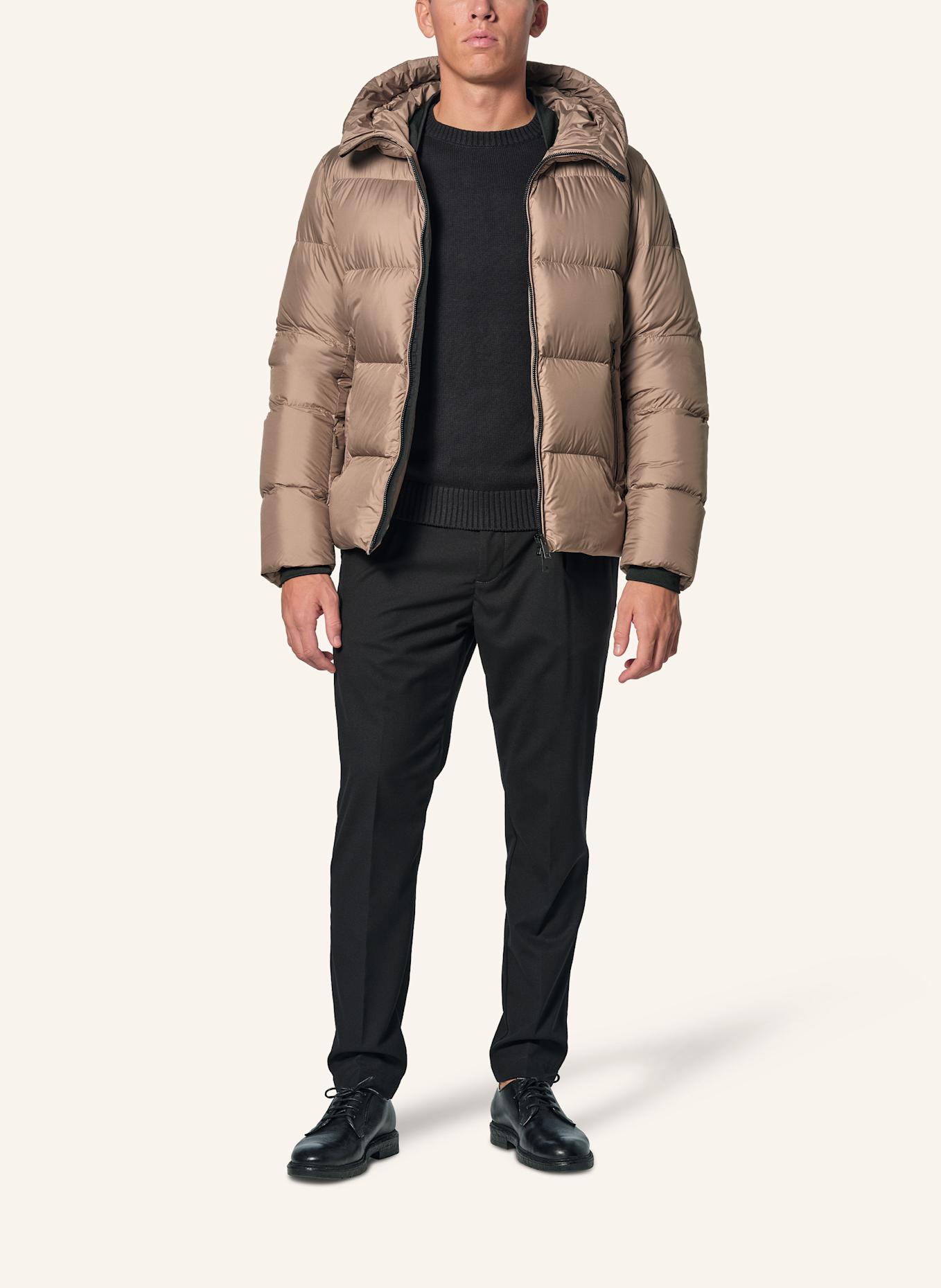 BOMBOOGIE Daunenjacke HELSINKI: BLAUGRAU