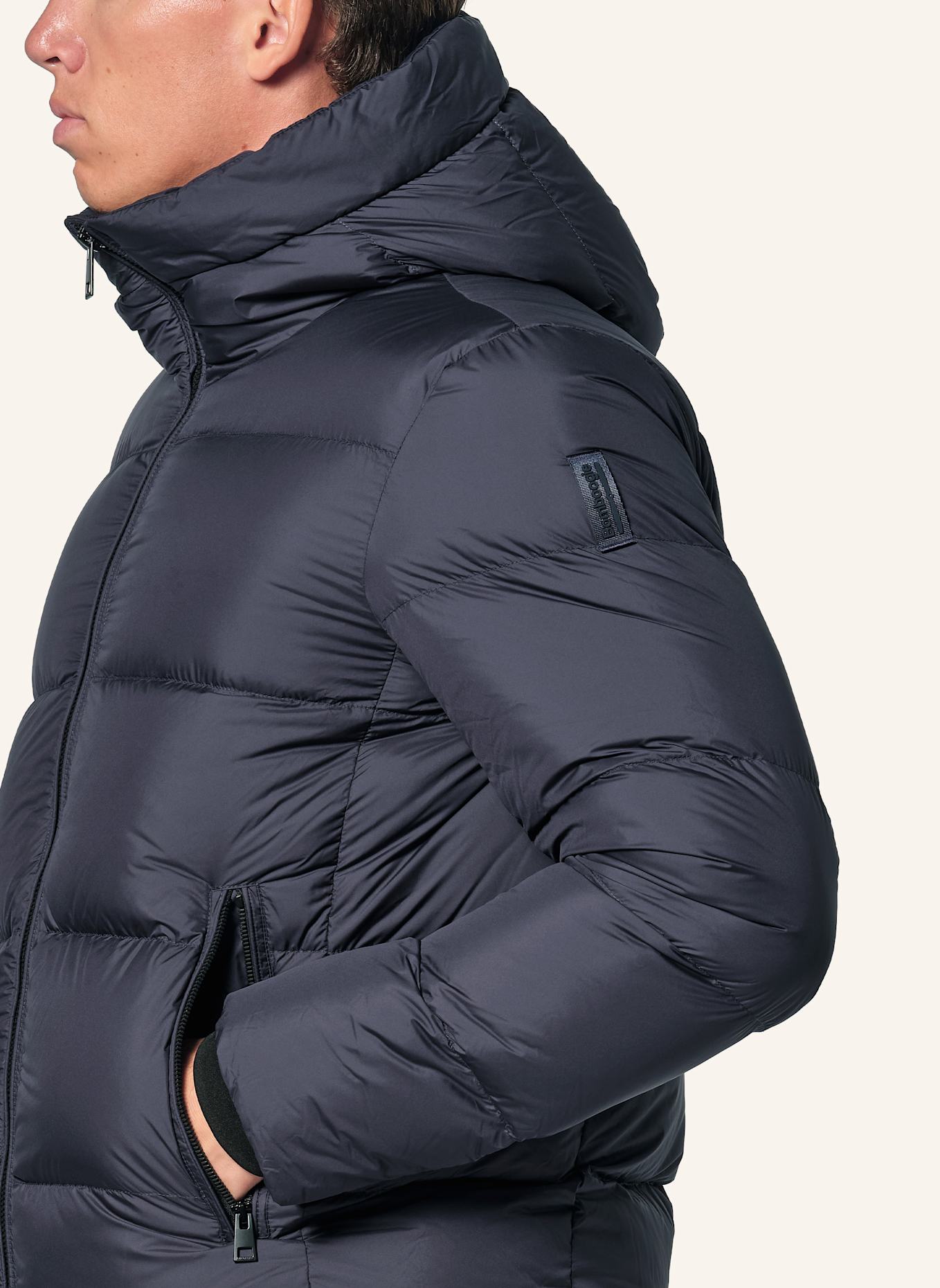 BOMBOOGIE Daunenjacke HELSINKI: BLAU