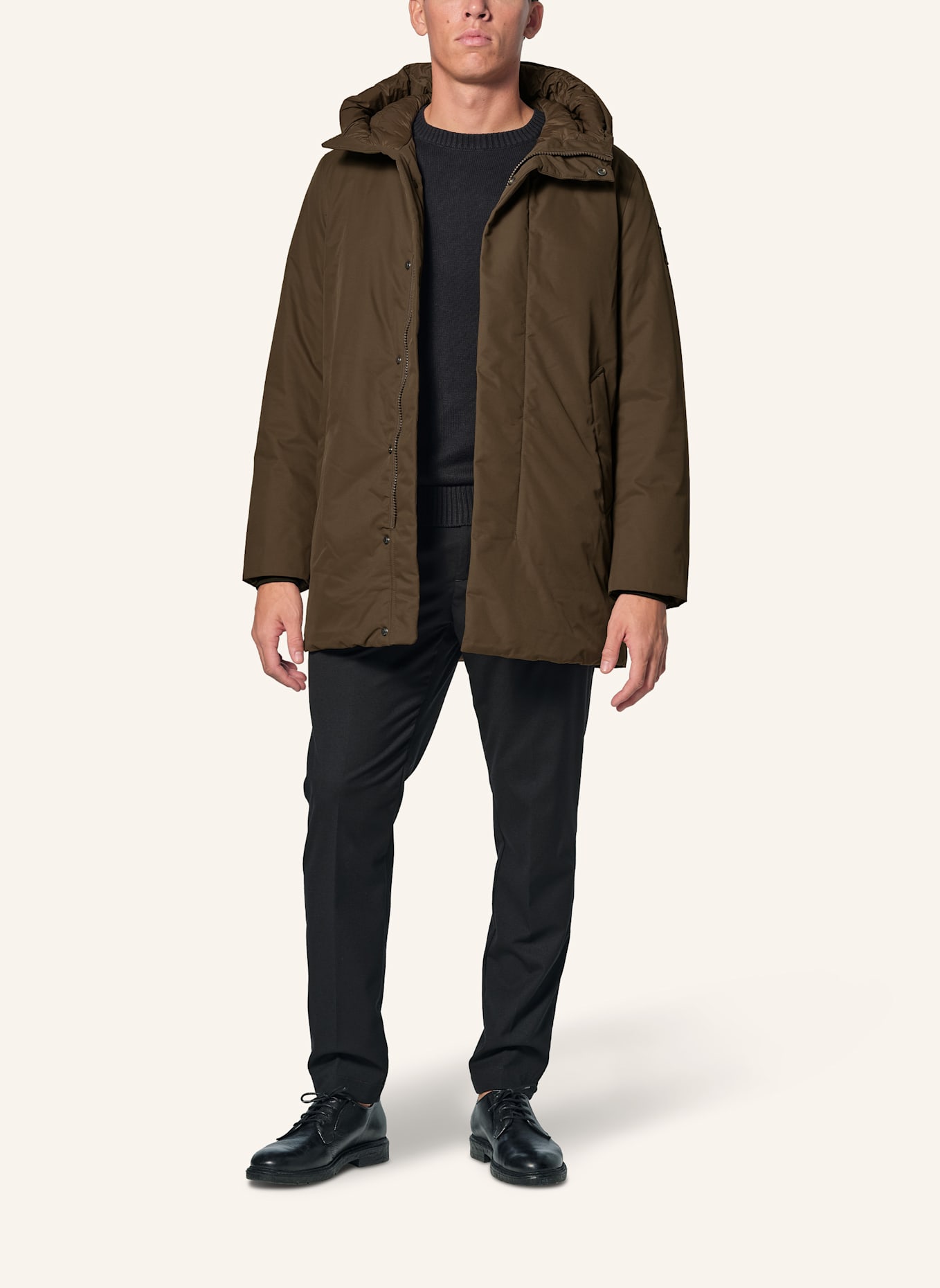 BOMBOOGIE Parka ABERDEEN: BRAUN