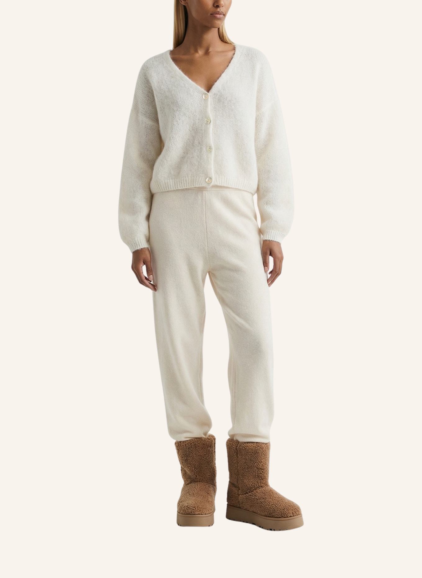 AMERICANDREAMS Cropped-Strickjacke CORNELIA: WEISS