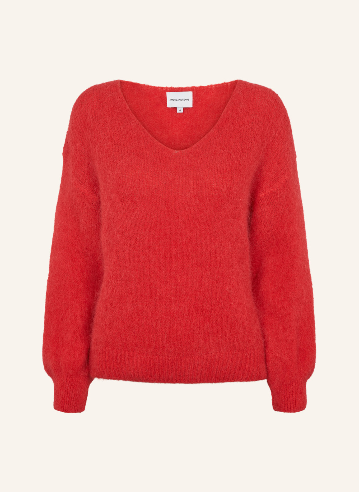 AMERICANDREAMS Pullover MILANA: ROT