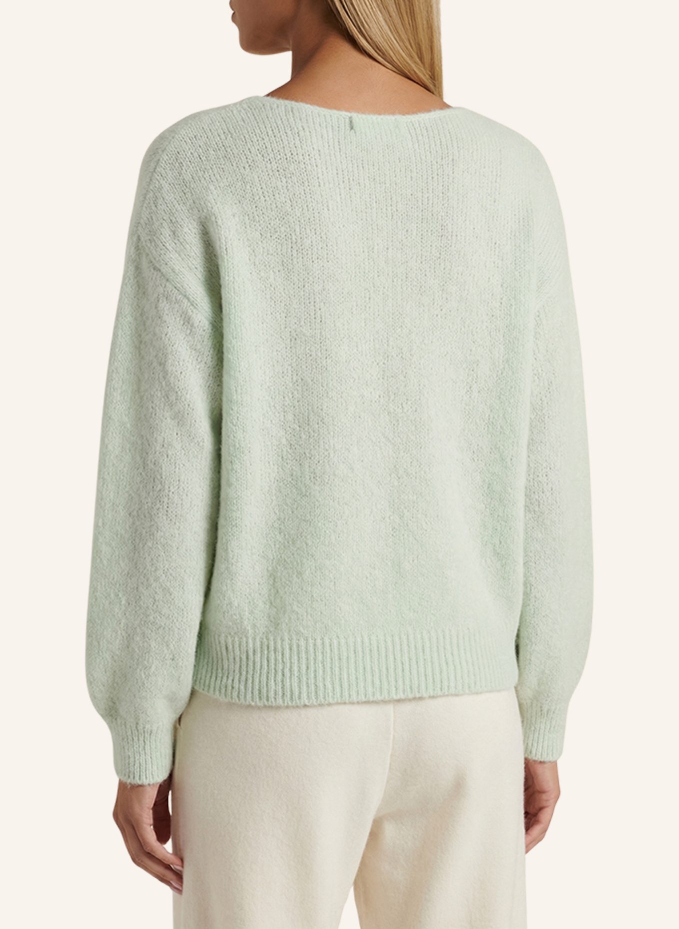 AMERICANDREAMS Pullover MILANA: HELLGRÜN