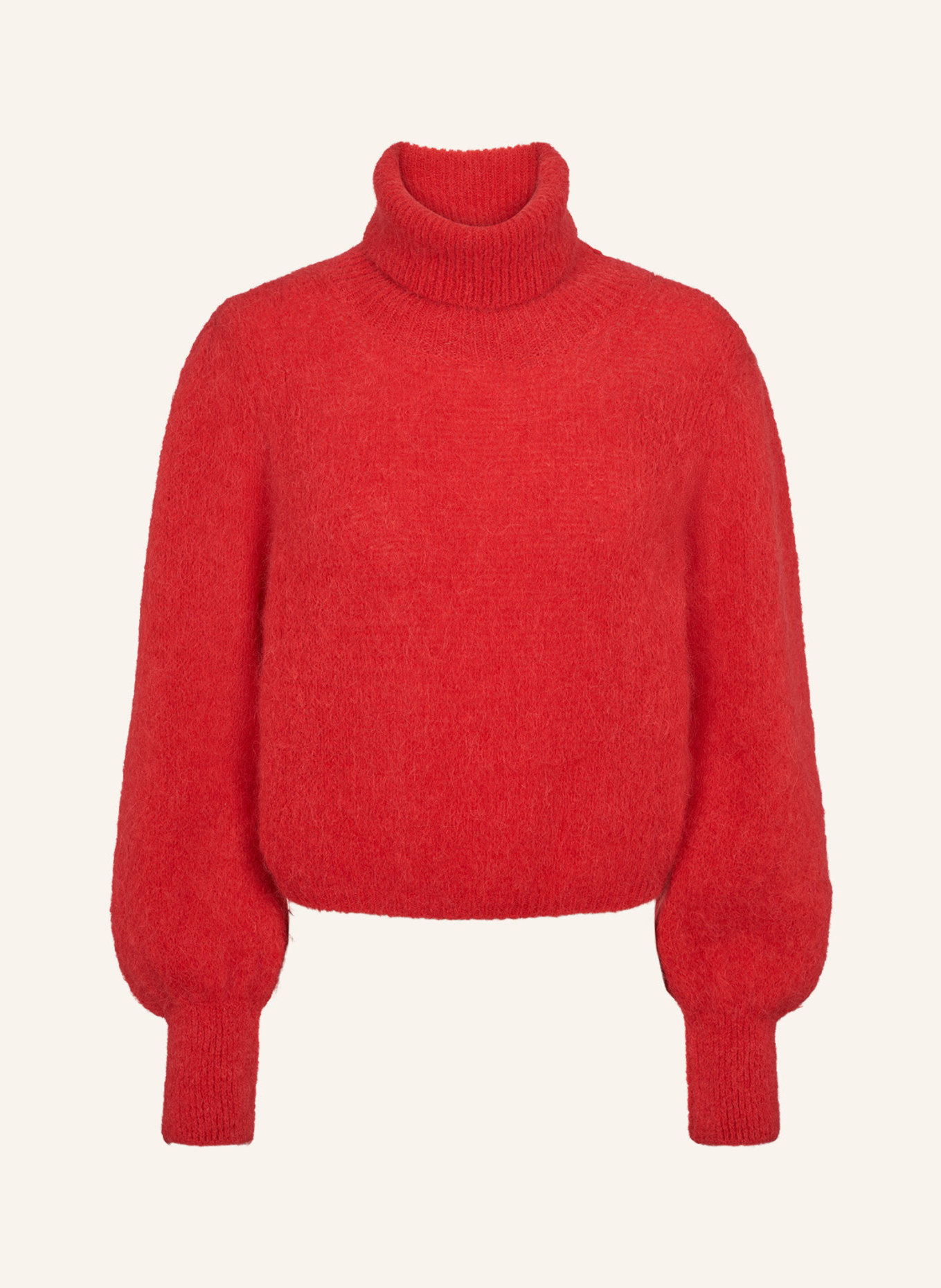 AMERICANDREAMS Rollkragen Pullover PIRO: ROT
