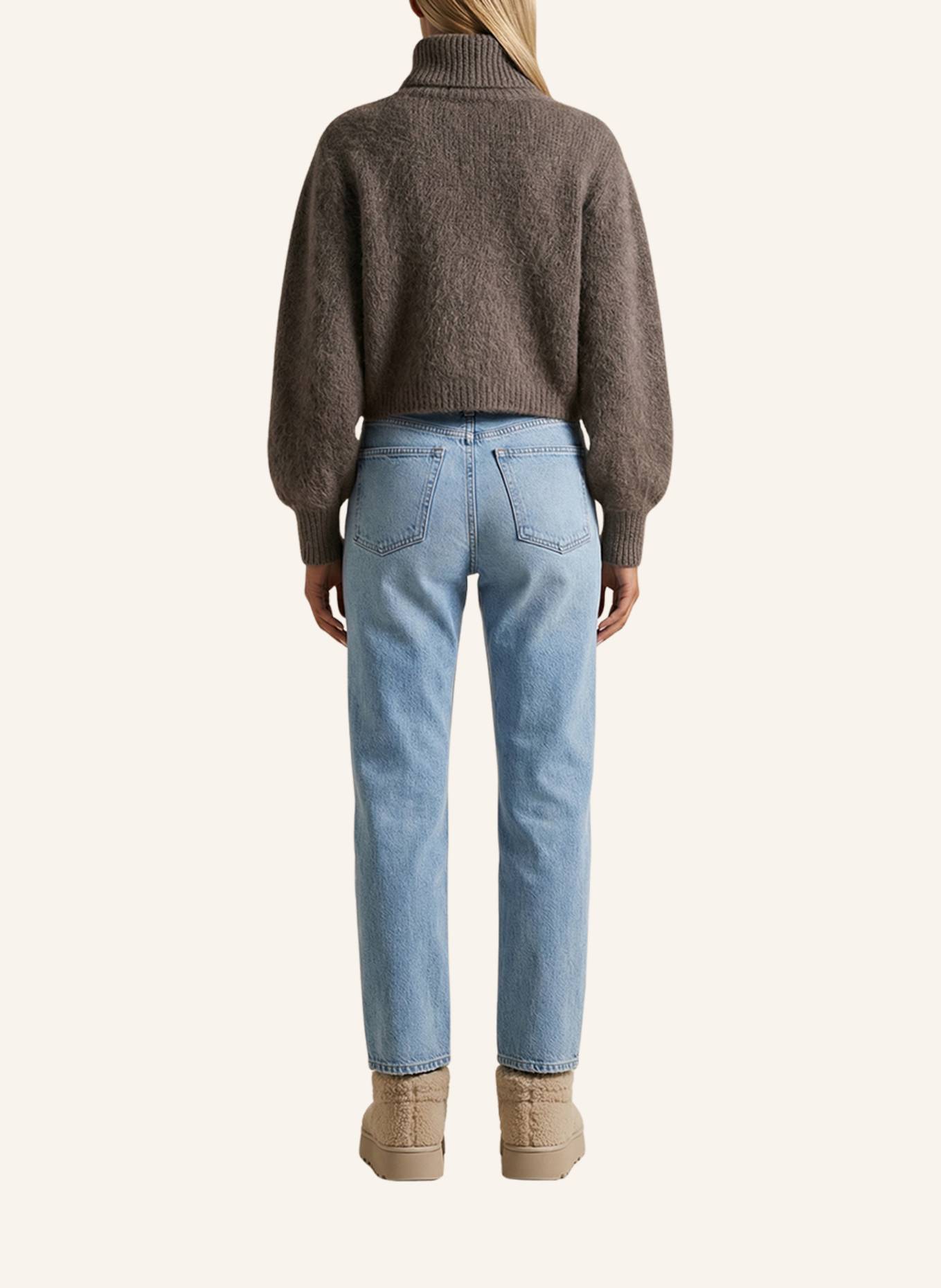 AMERICANDREAMS Rollkragen Pullover PIRO: TAUPE