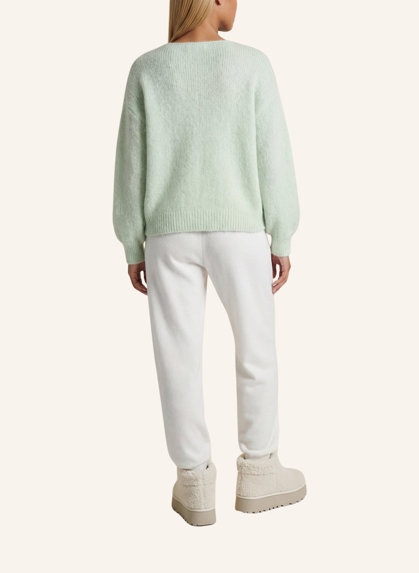 AMERICANDREAMS Pullover MILANA: HELLGRÜN