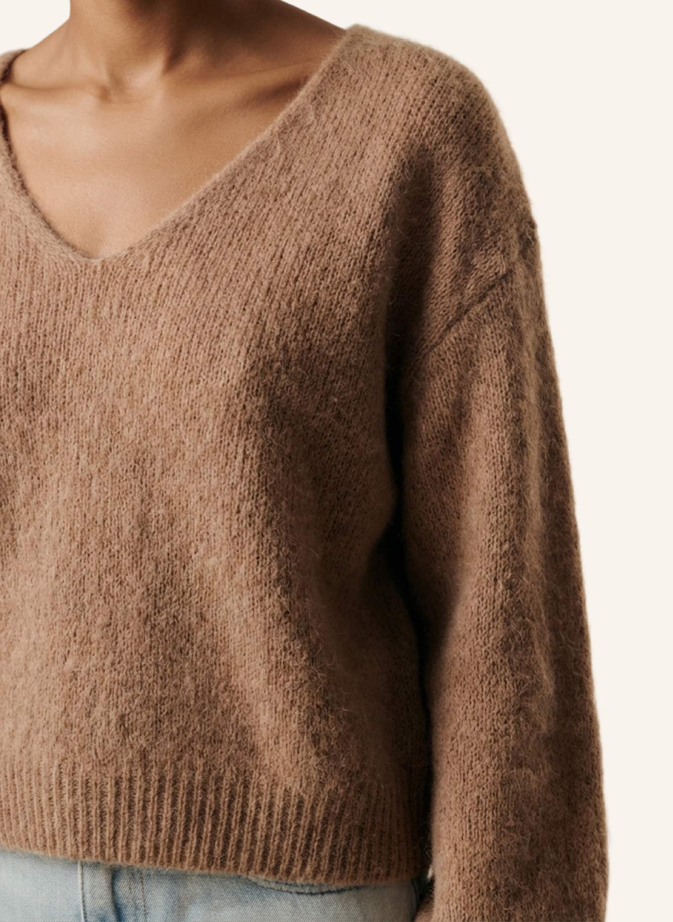 AMERICANDREAMS Pullover MILANA: CAMEL