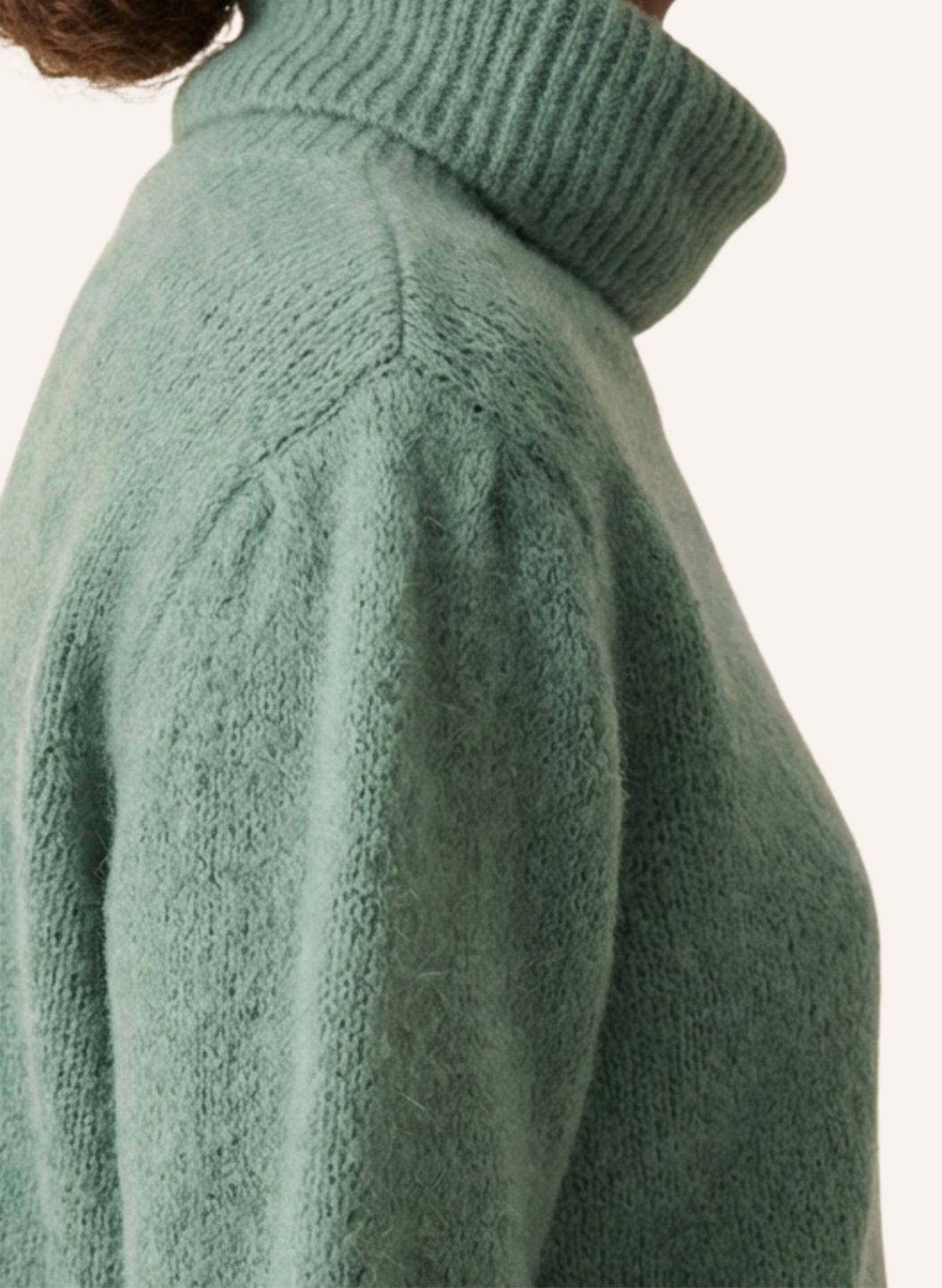 AMERICANDREAMS Rollkragen Pullover PIRO: OLIV