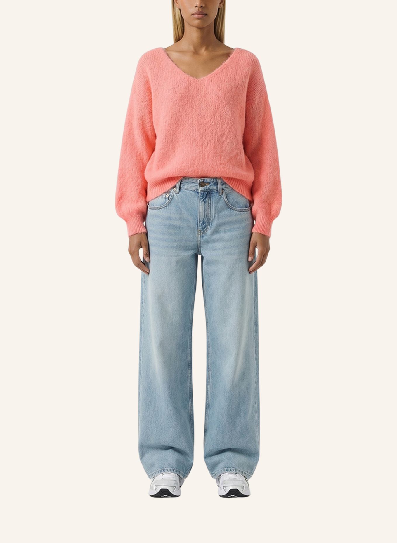 AMERICANDREAMS Pullover MILANA: LACHS