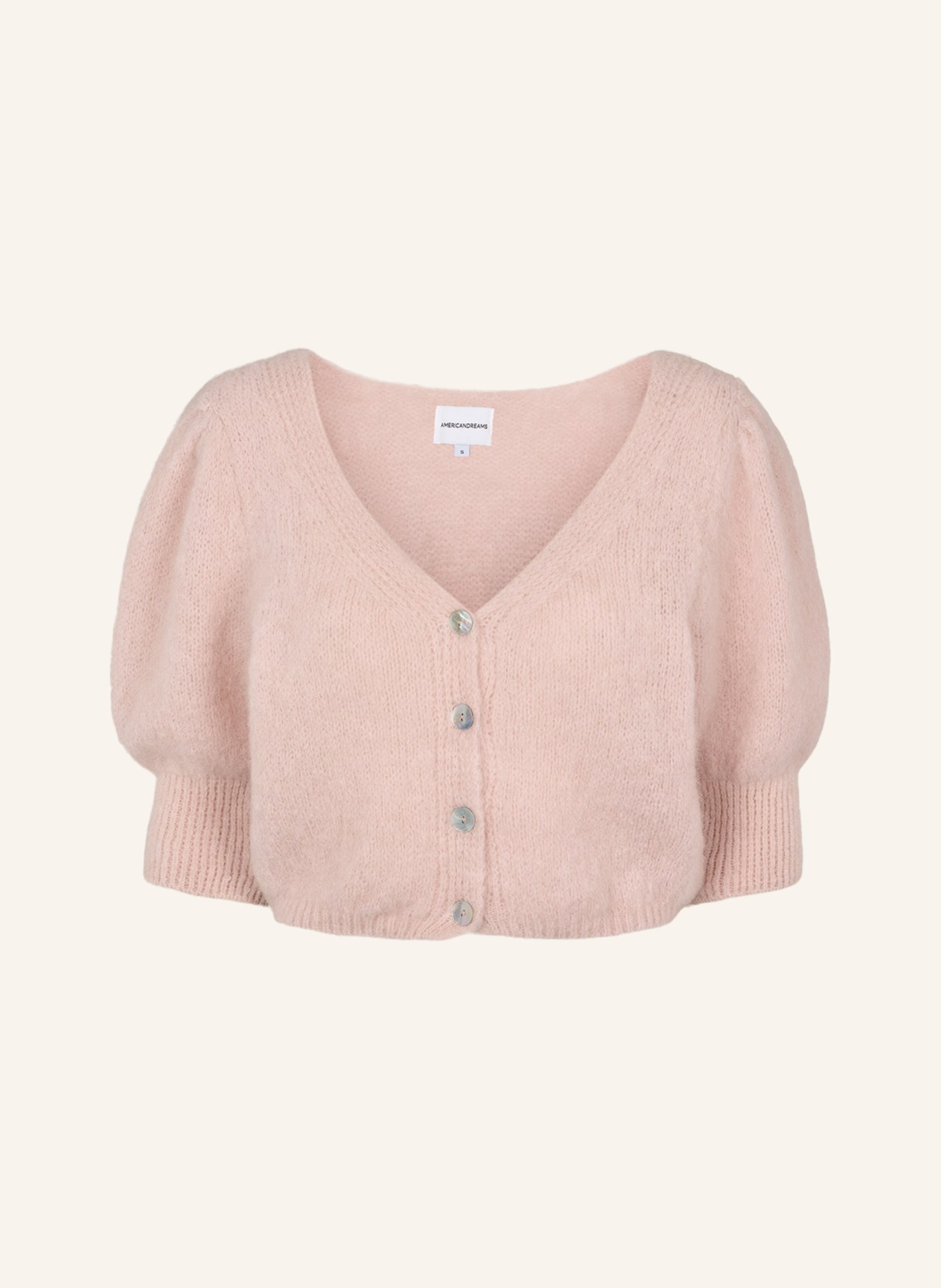 AMERICANDREAMS Alpaca Cardigan Manda: HELLROSA