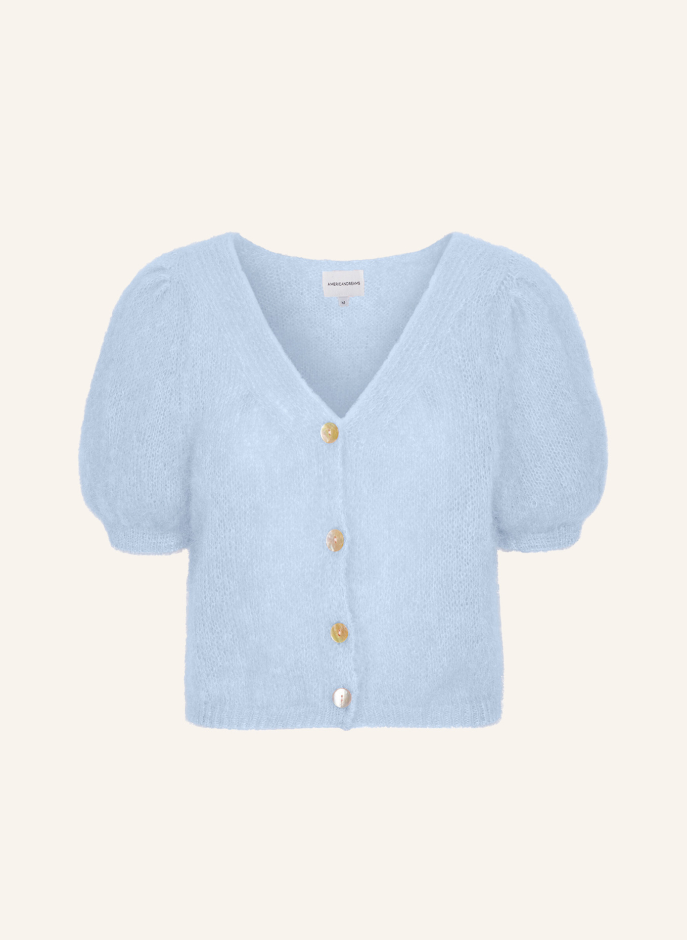 AMERICANDREAMS Cardigan Harper: HELLBLAU