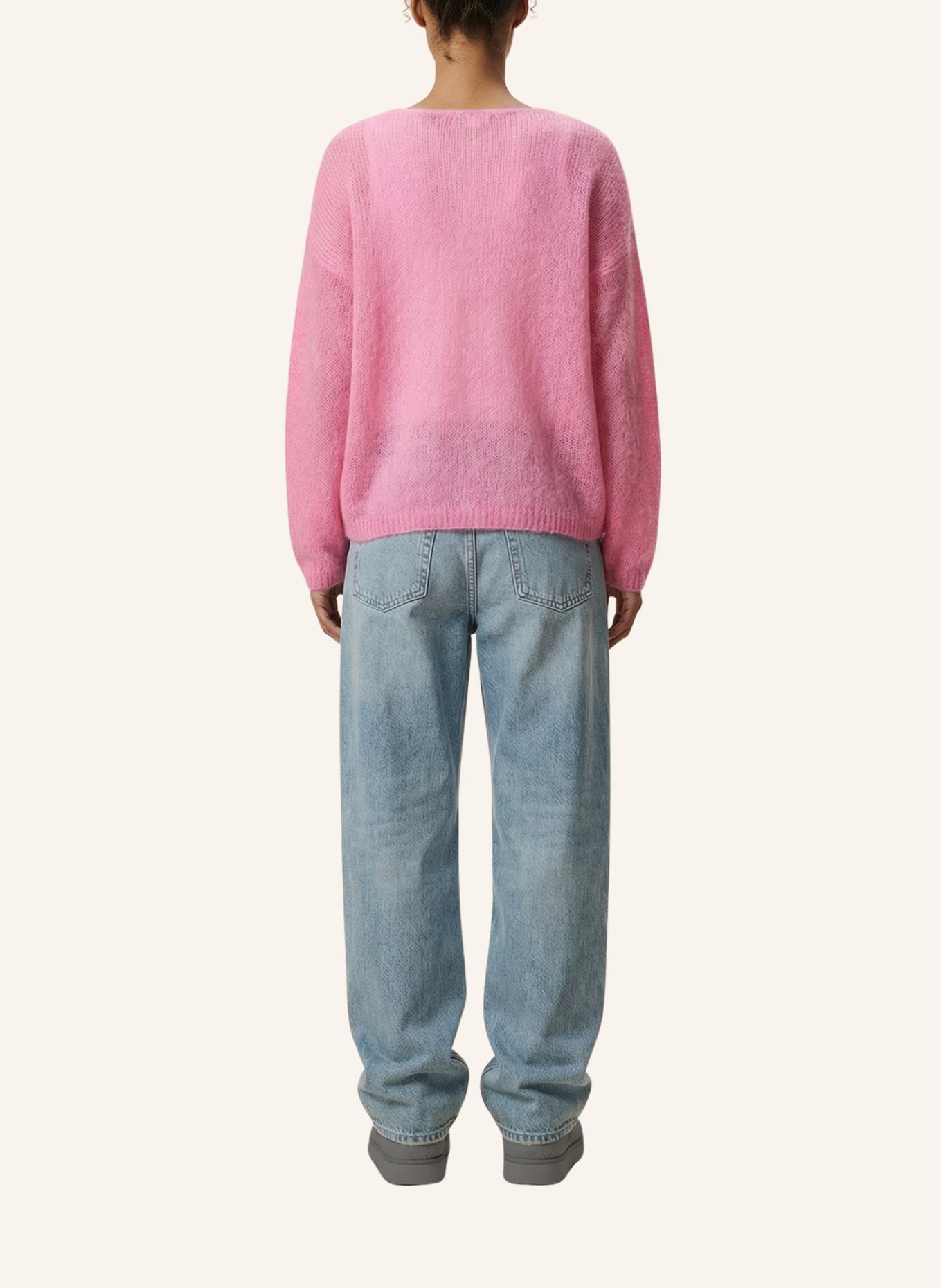 AMERICANDREAMS LS Cardigan Cornelia: PINK