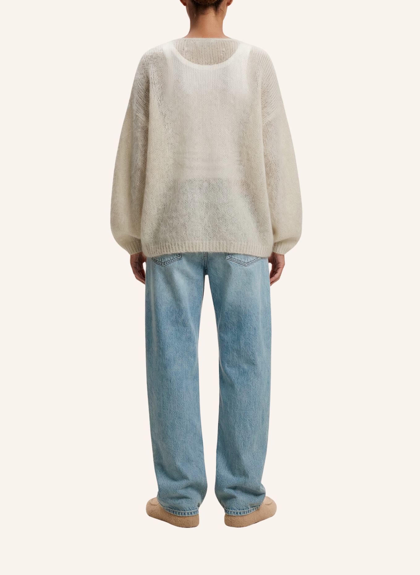 AMERICANDREAMS LS Cardigan Cornelia: BEIGE