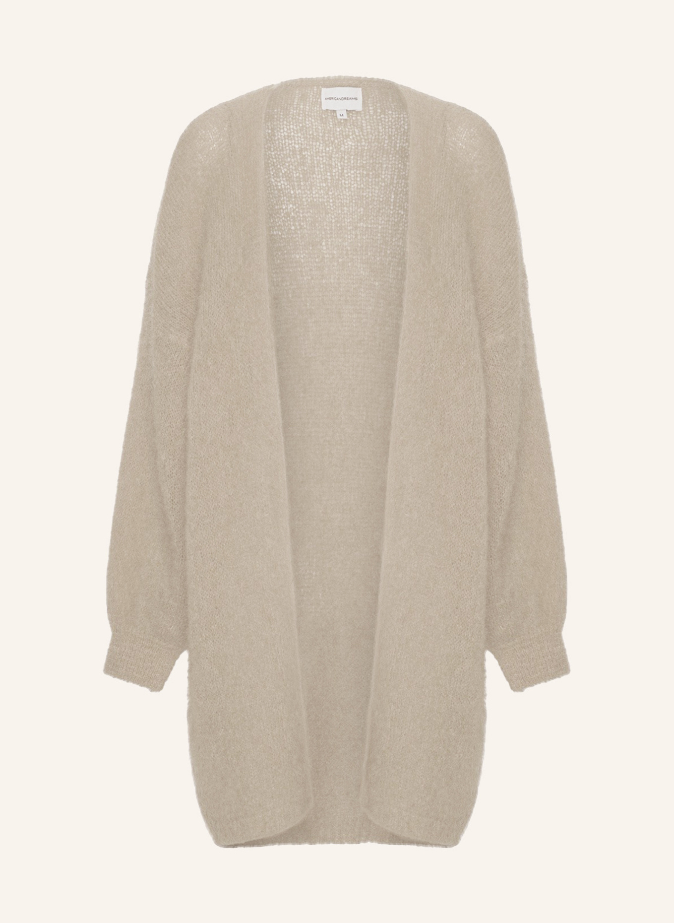 AMERICANDREAMS Midi Cardigan Lee: BEIGE