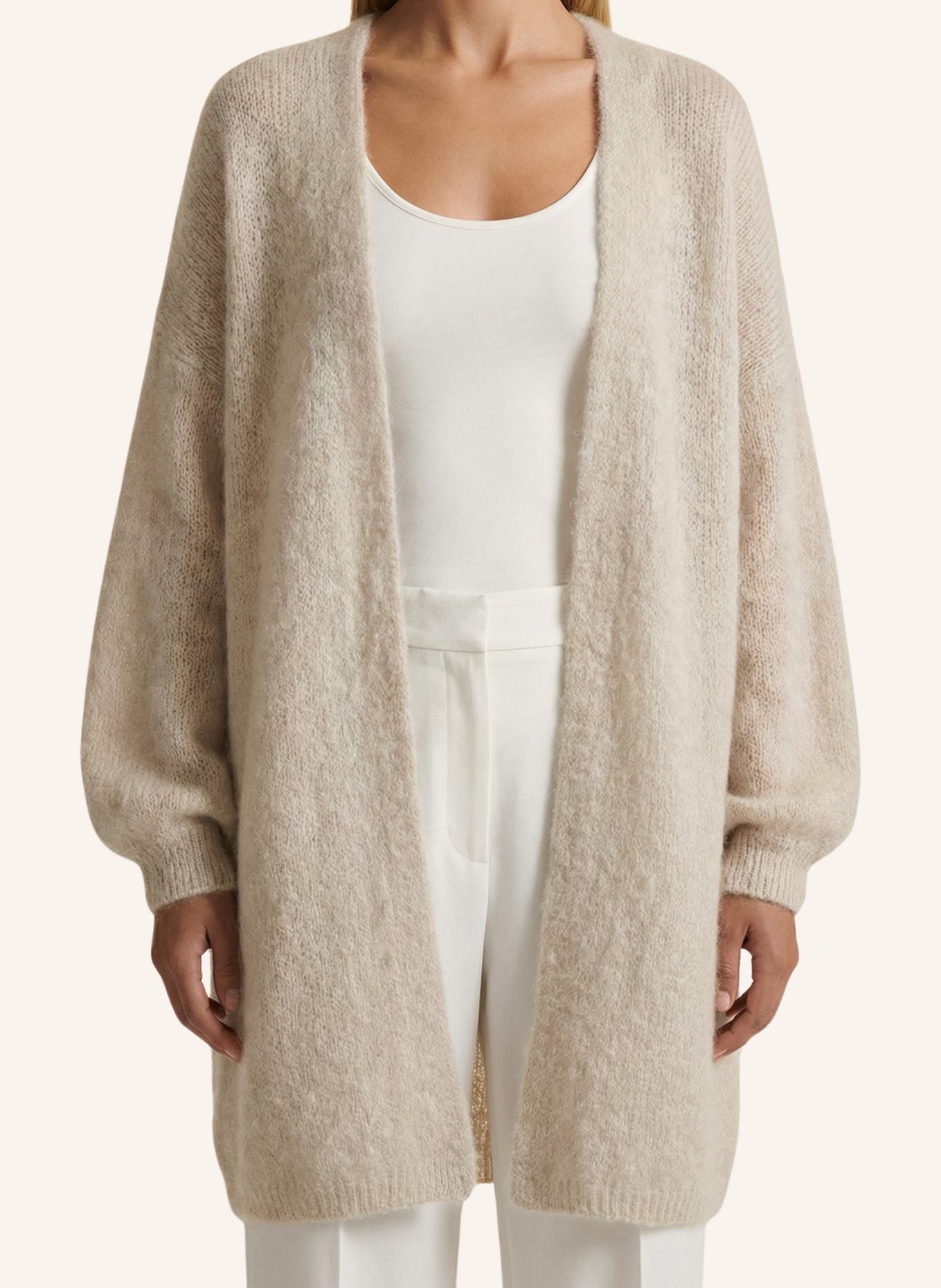 AMERICANDREAMS Midi Cardigan Lee: BEIGE