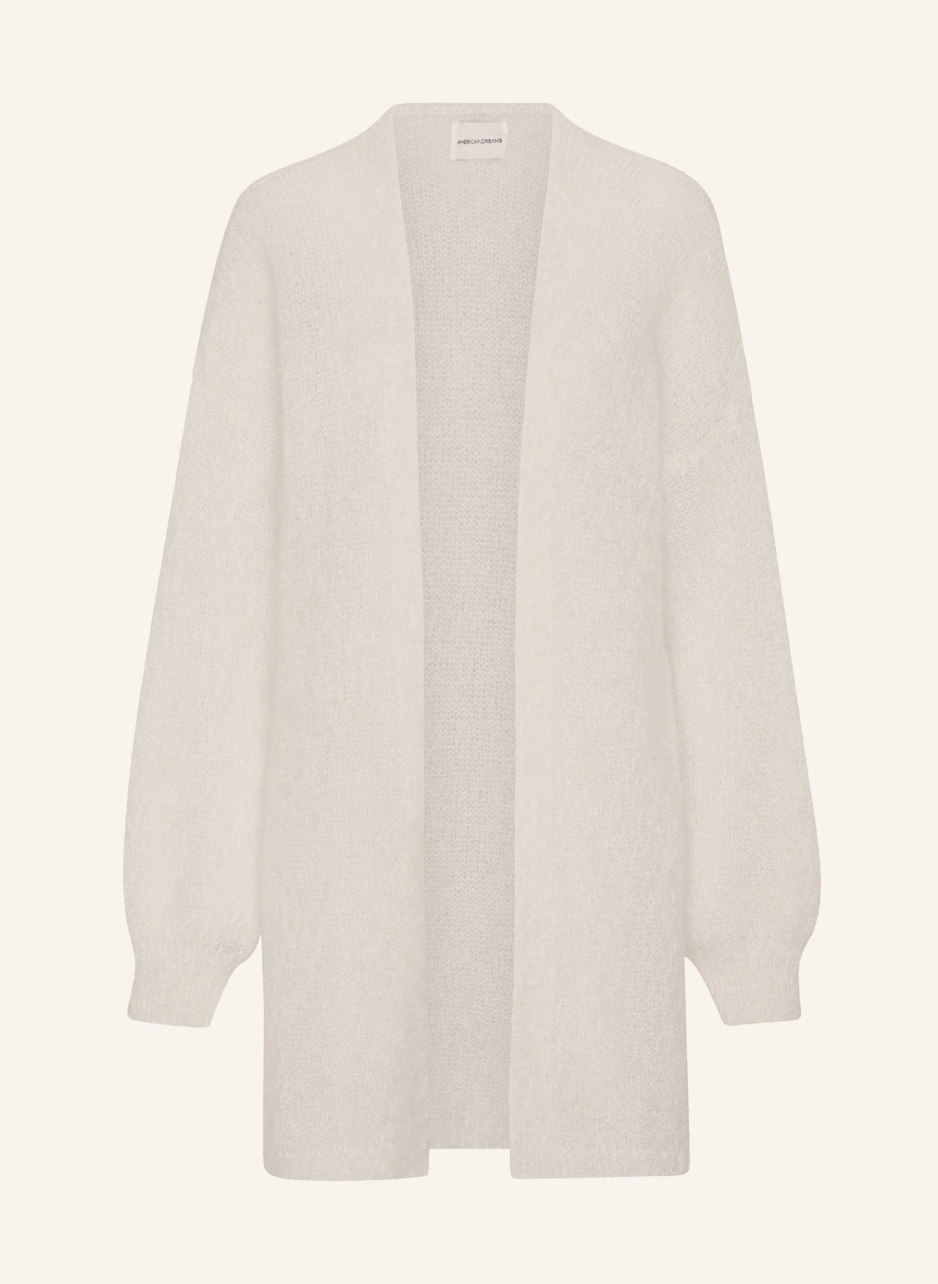 AMERICANDREAMS Midi Cardigan Lee: WEISS