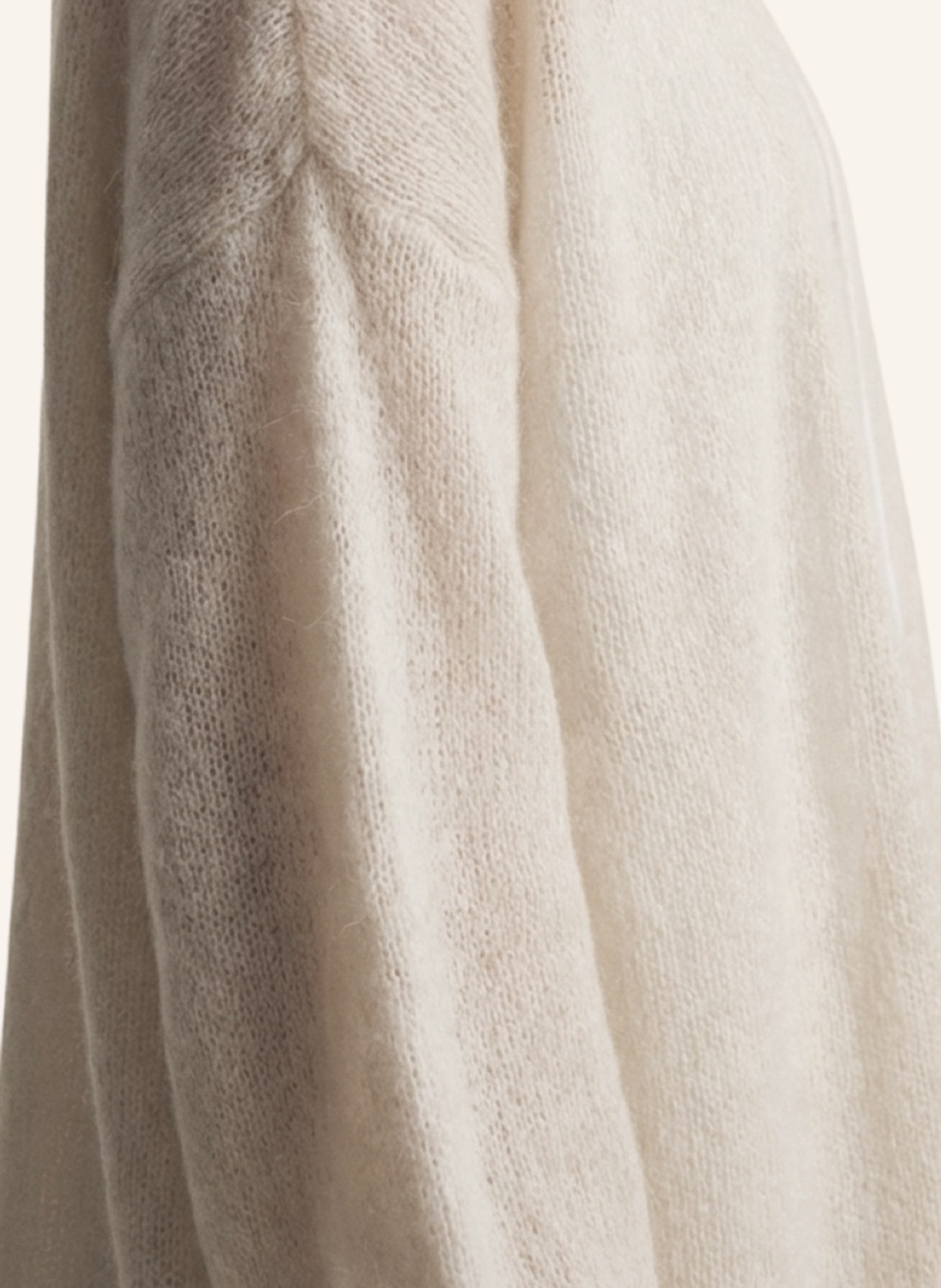 AMERICANDREAMS Midi Cardigan Lee: WEISS