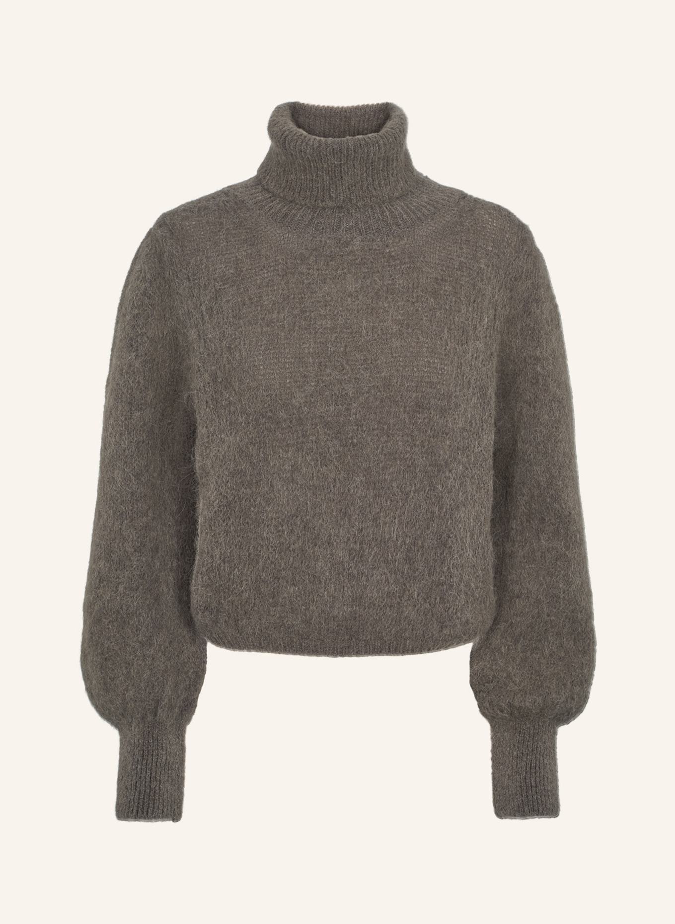AMERICANDREAMS Rollneck Alpaca Long Sleeves Piro: TAUPE