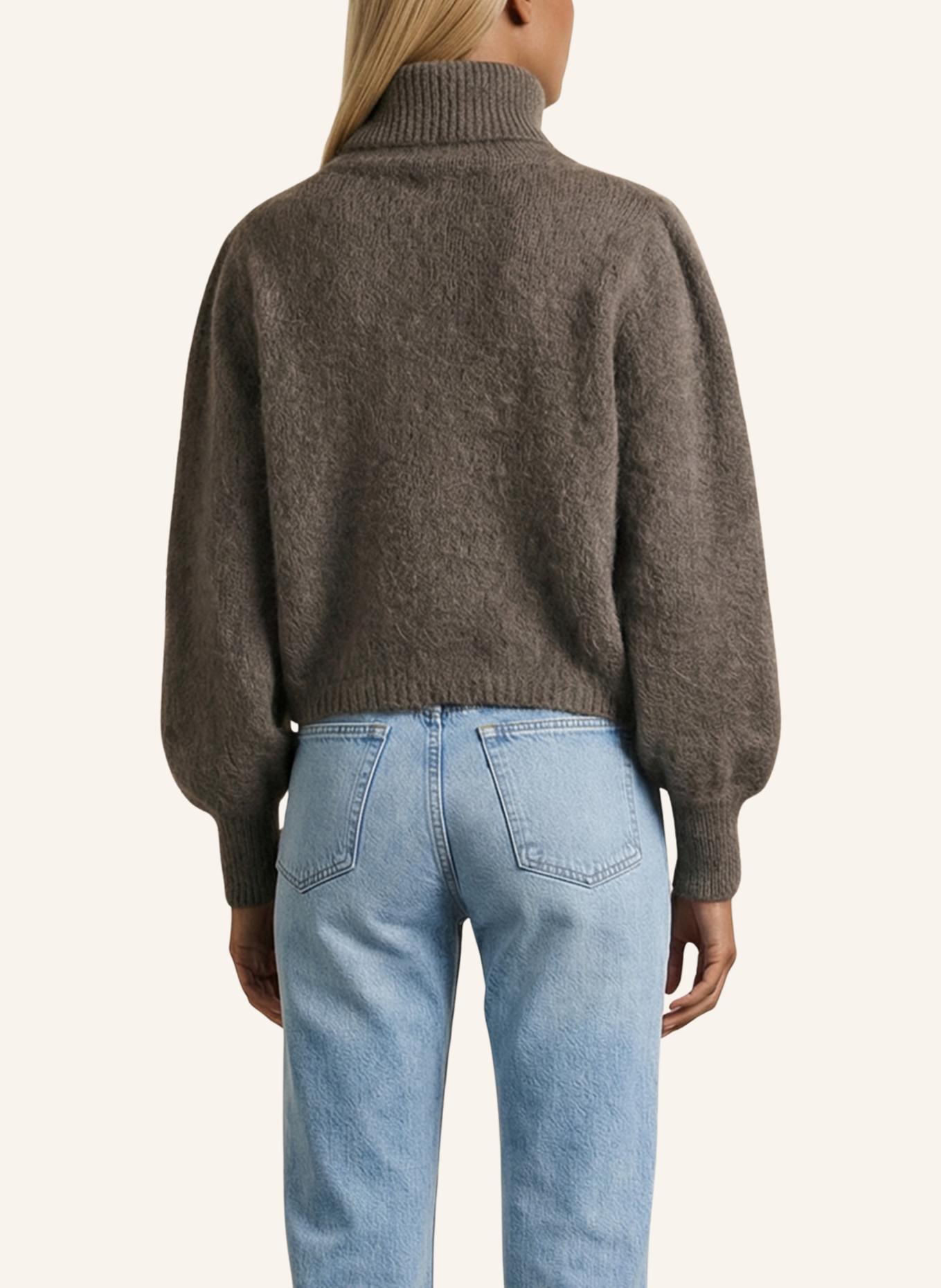 AMERICANDREAMS Rollneck Alpaca Long Sleeves Piro: TAUPE