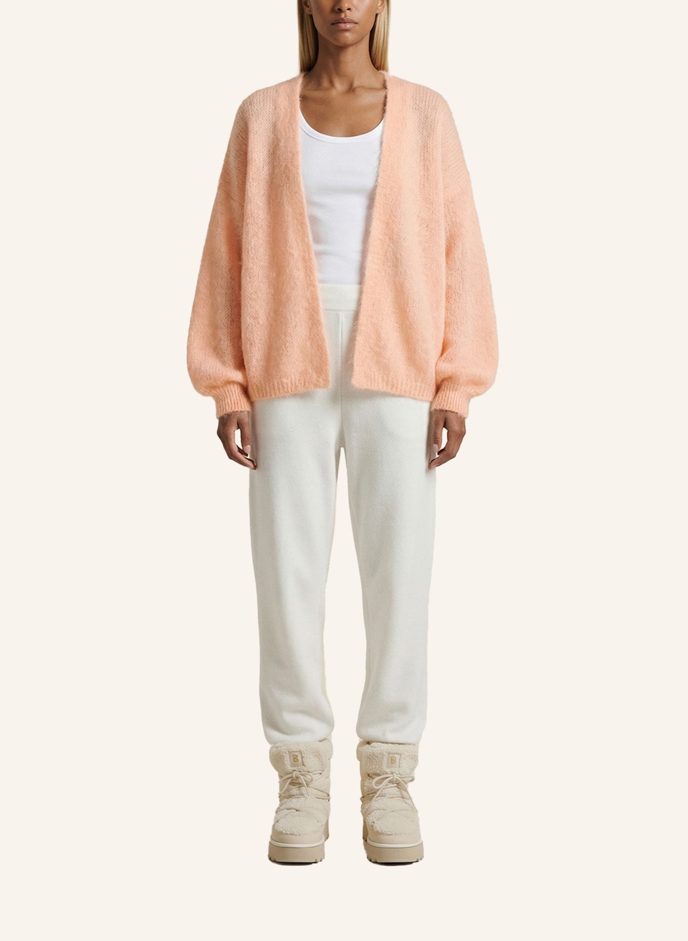 AMERICANDREAMS Short Cardigan Lee: HELLORANGE