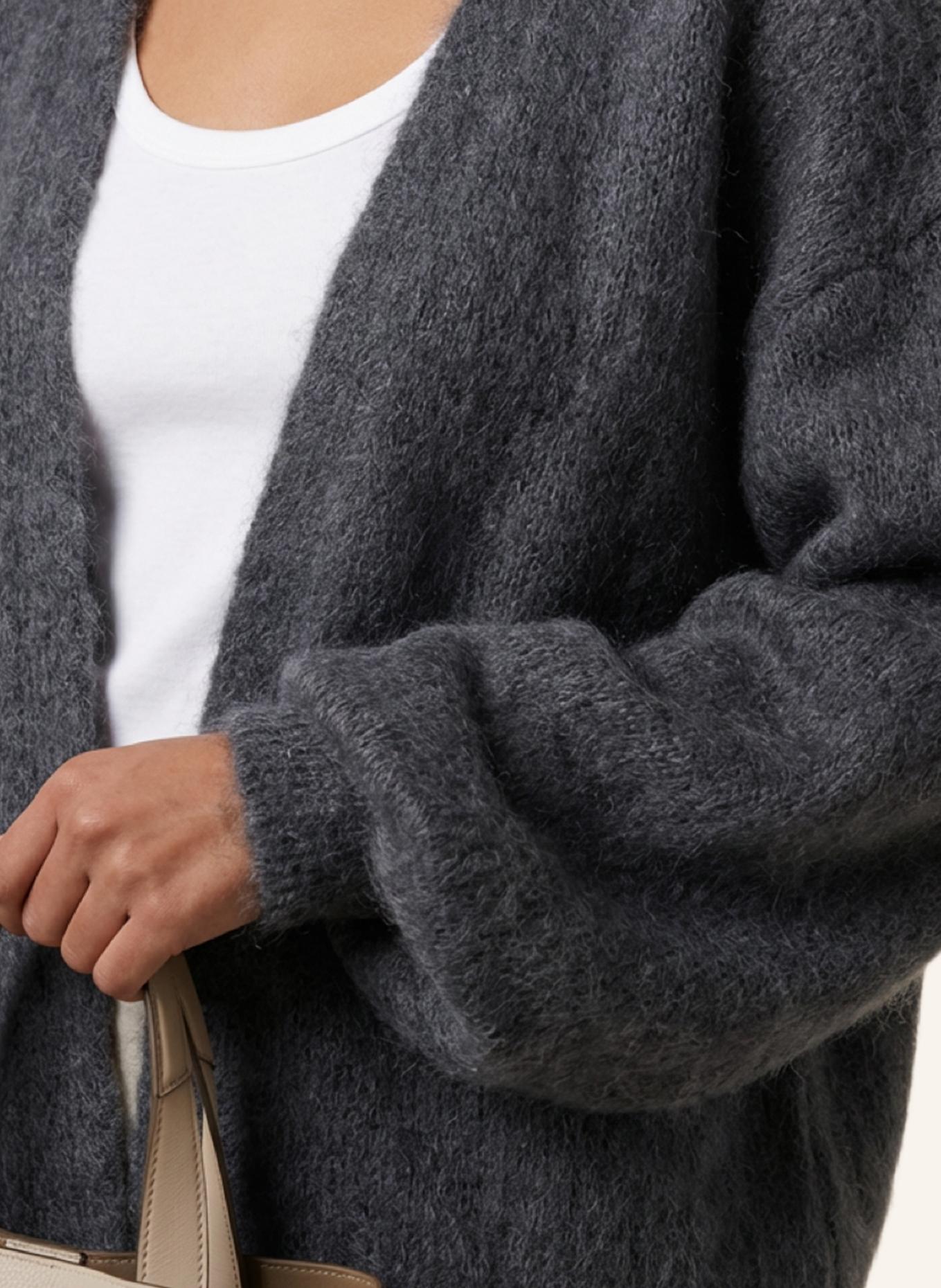 AMERICANDREAMS Short Cardigan Lee: DUNKELGRAU