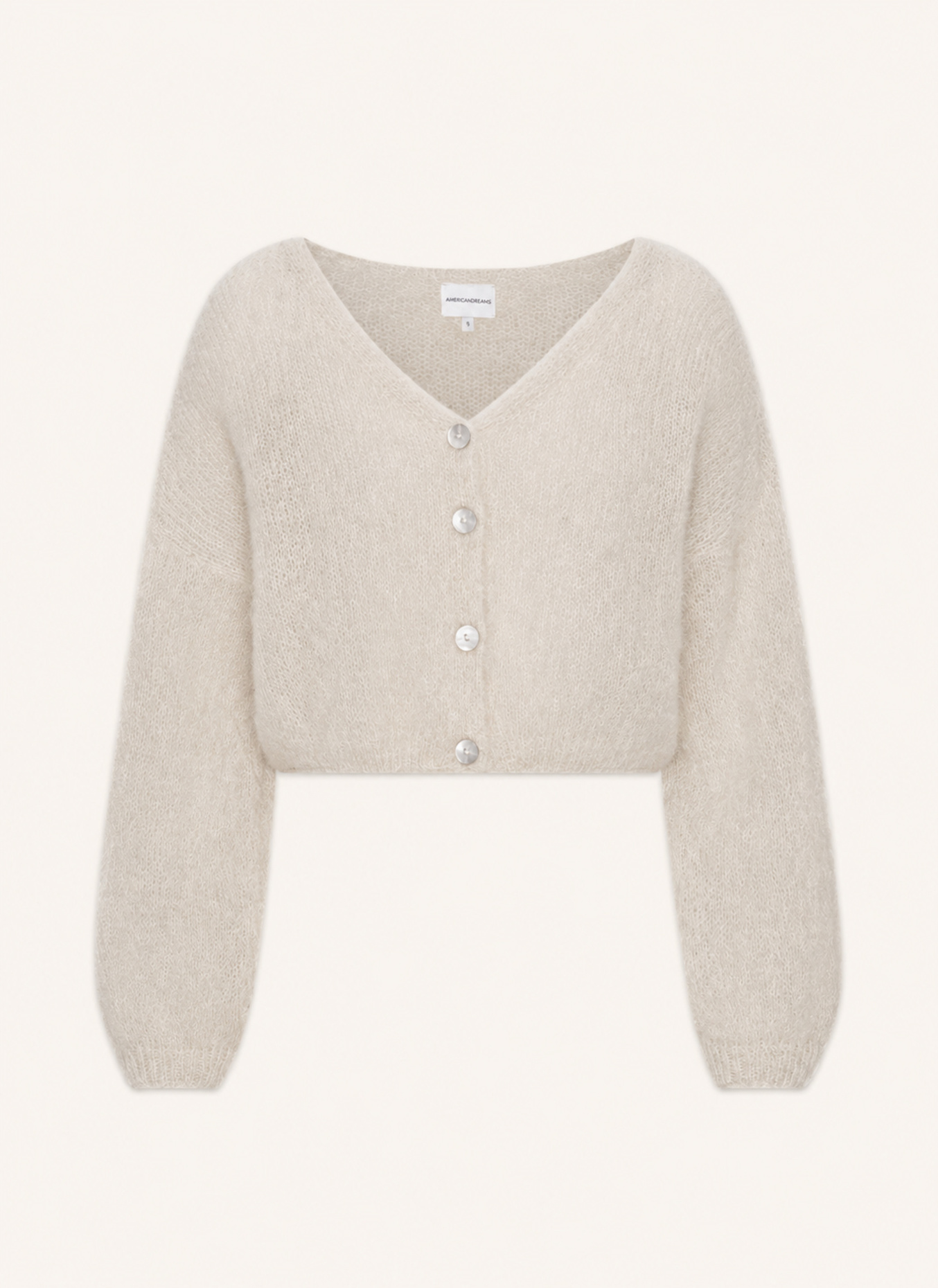 AMERICANDREAMS Cropped Cornelia: BEIGE