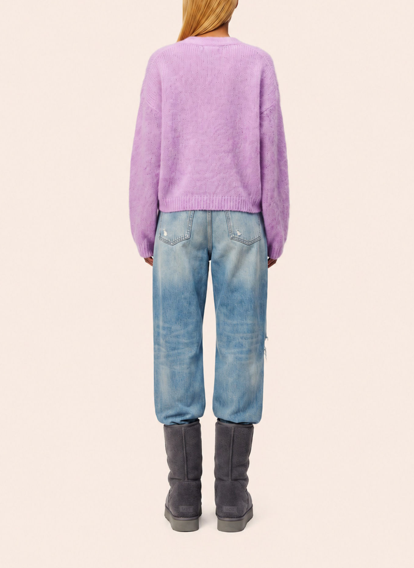 AMERICANDREAMS Cropped Cornelia: HELLLILA