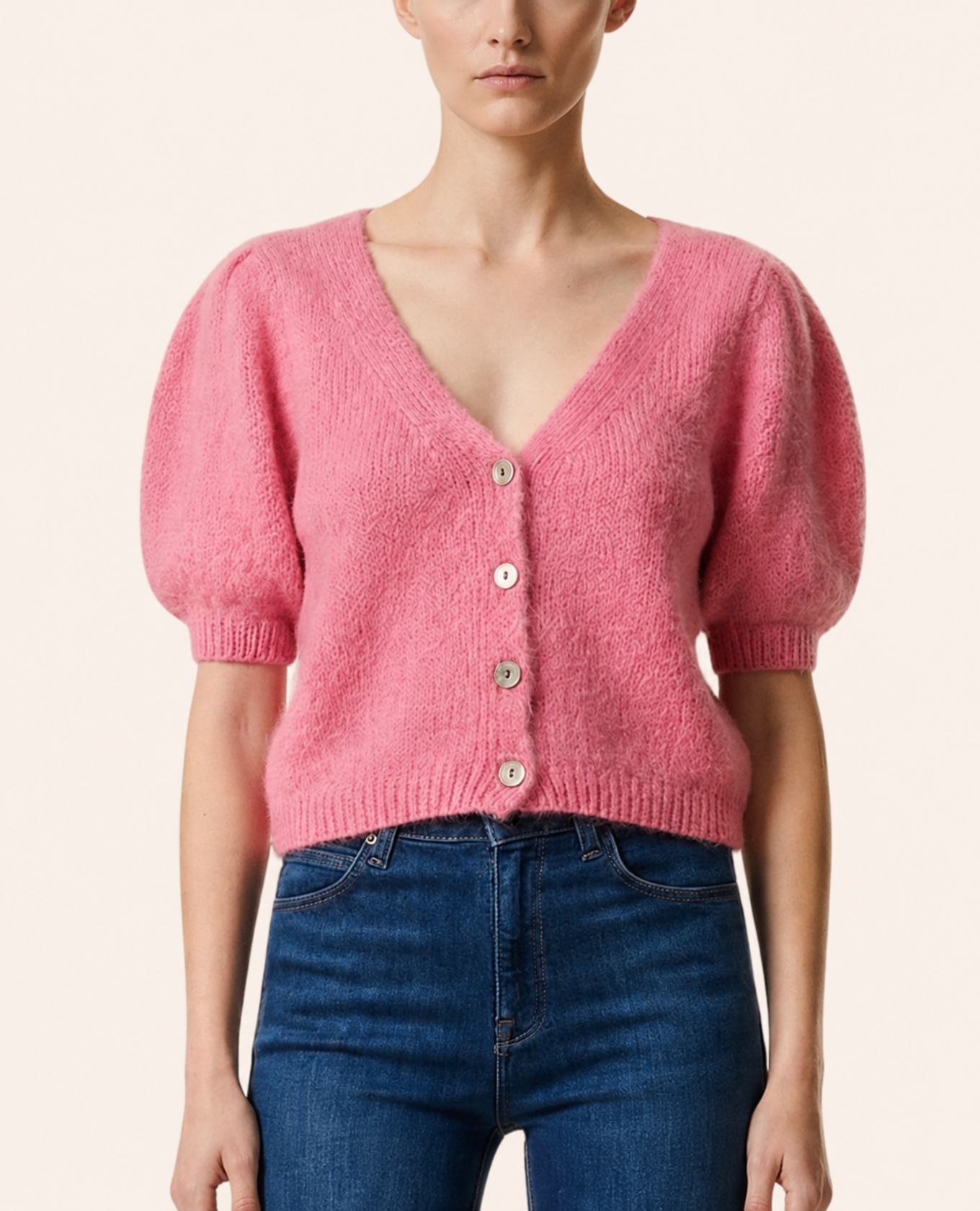 AMERICANDREAMS Cardigan Harper: PINK