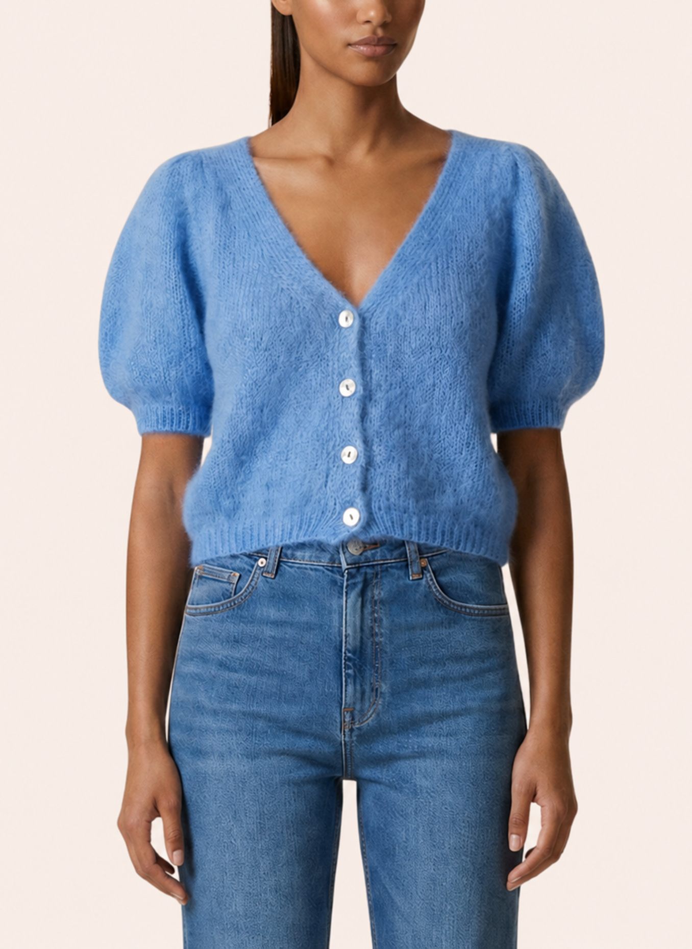 AMERICANDREAMS Cardigan Harper: BLAU