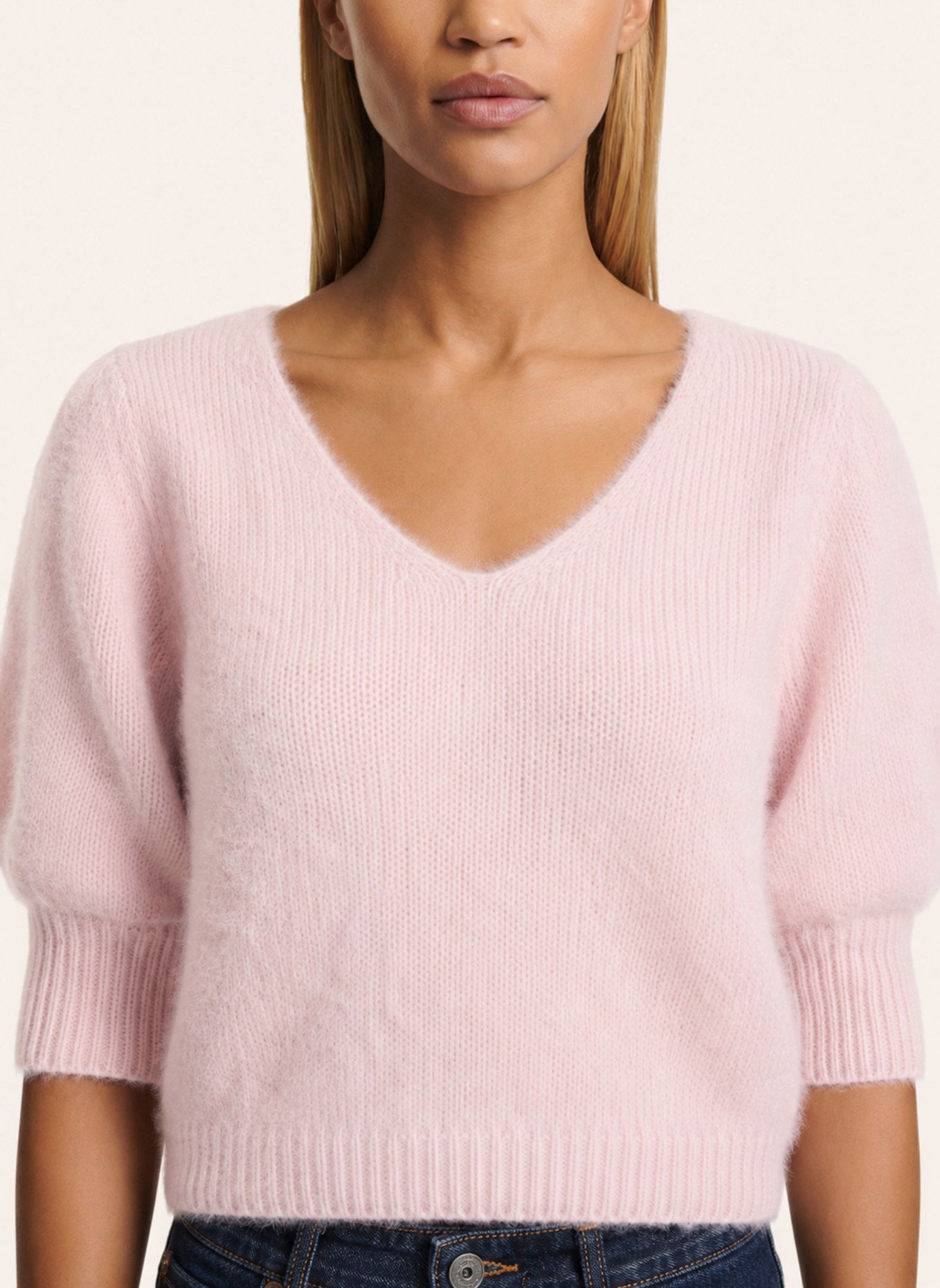 AMERICANDREAMS Alpaca Pullover Koa: HELLROSA