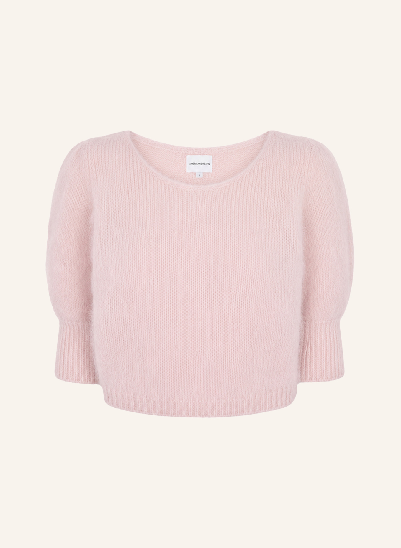 AMERICANDREAMS Alpaca Pullover Koa: HELLROSA