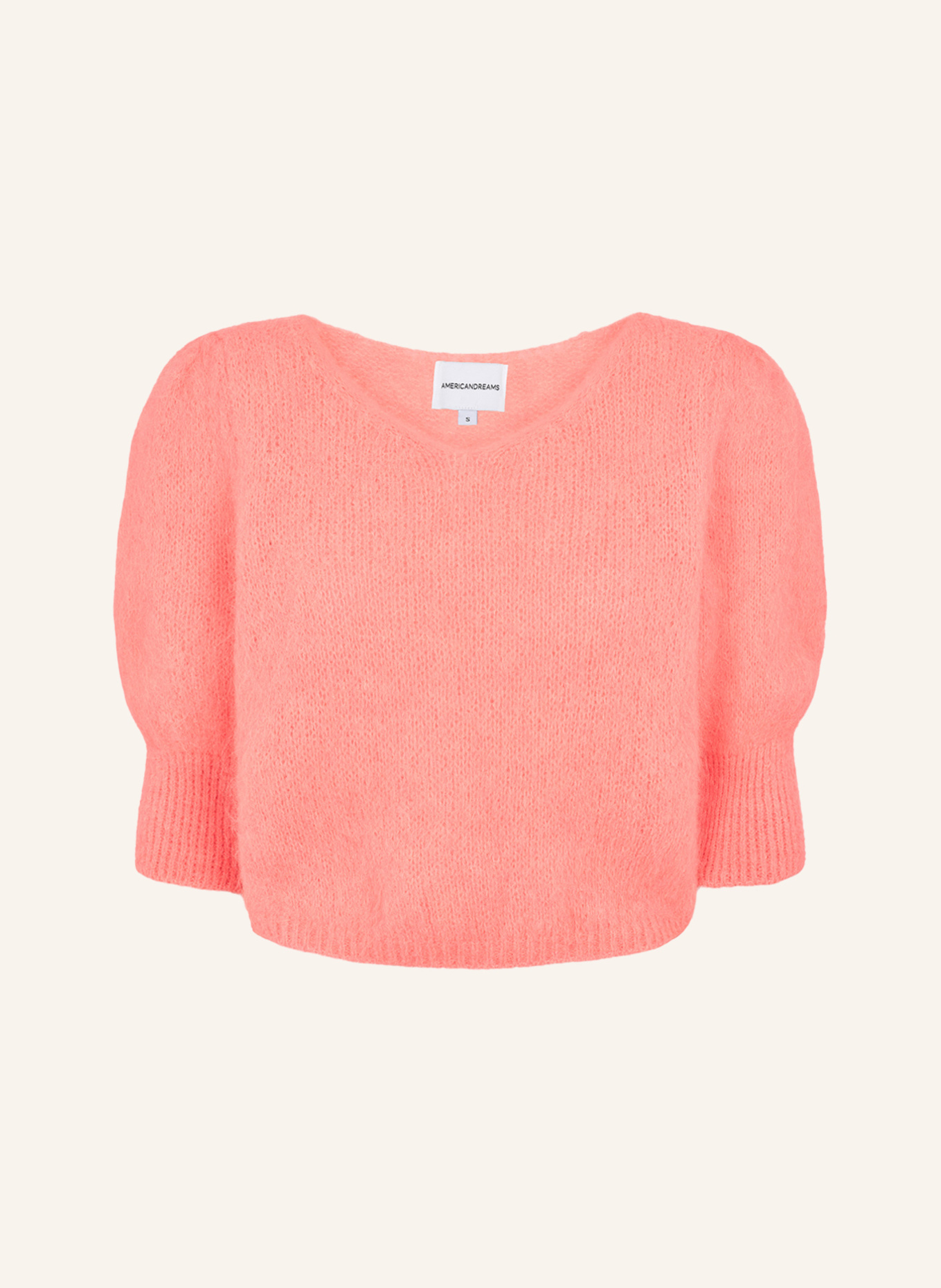 AMERICANDREAMS Alpaca Pullover Koa: LACHS
