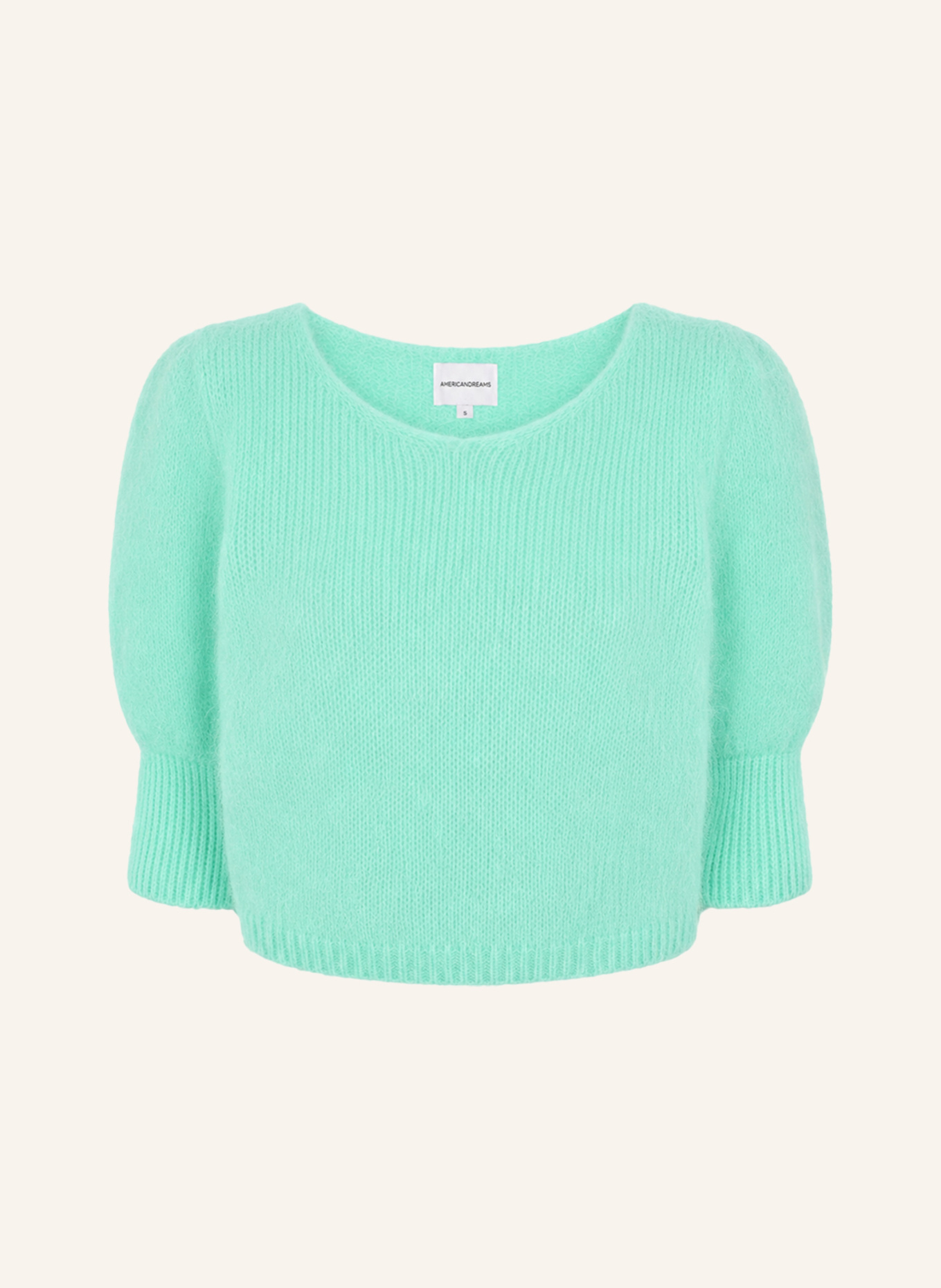 AMERICANDREAMS Alpaca Pullover Koa: MINT
