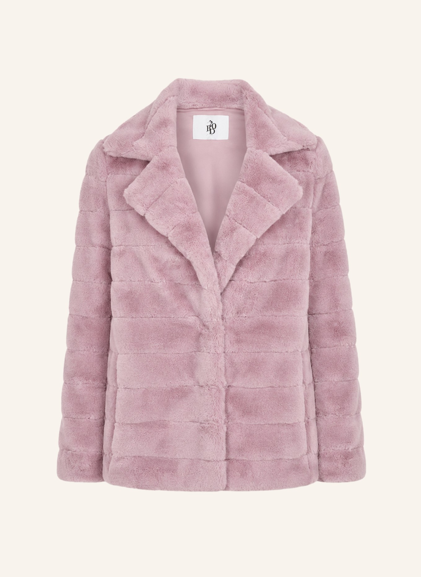 AMERICANDREAMS Faux Fur Coat Short Bailey: HELLROSA